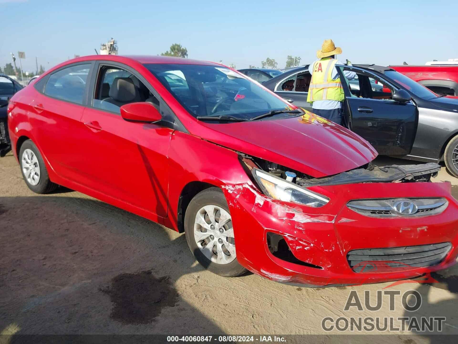 HYUNDAI ACCENT 2016 - KMHCT4AE9GU071542