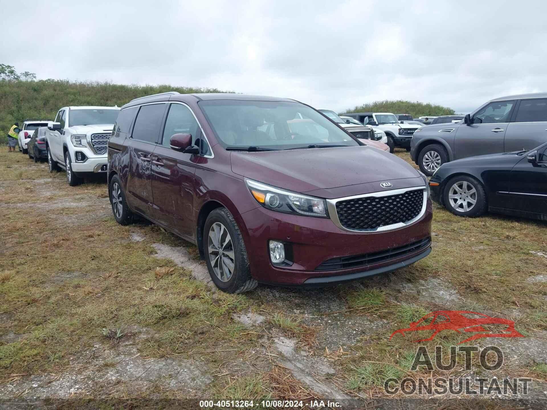 KIA SEDONA 2018 - KNDMC5C15J6351415