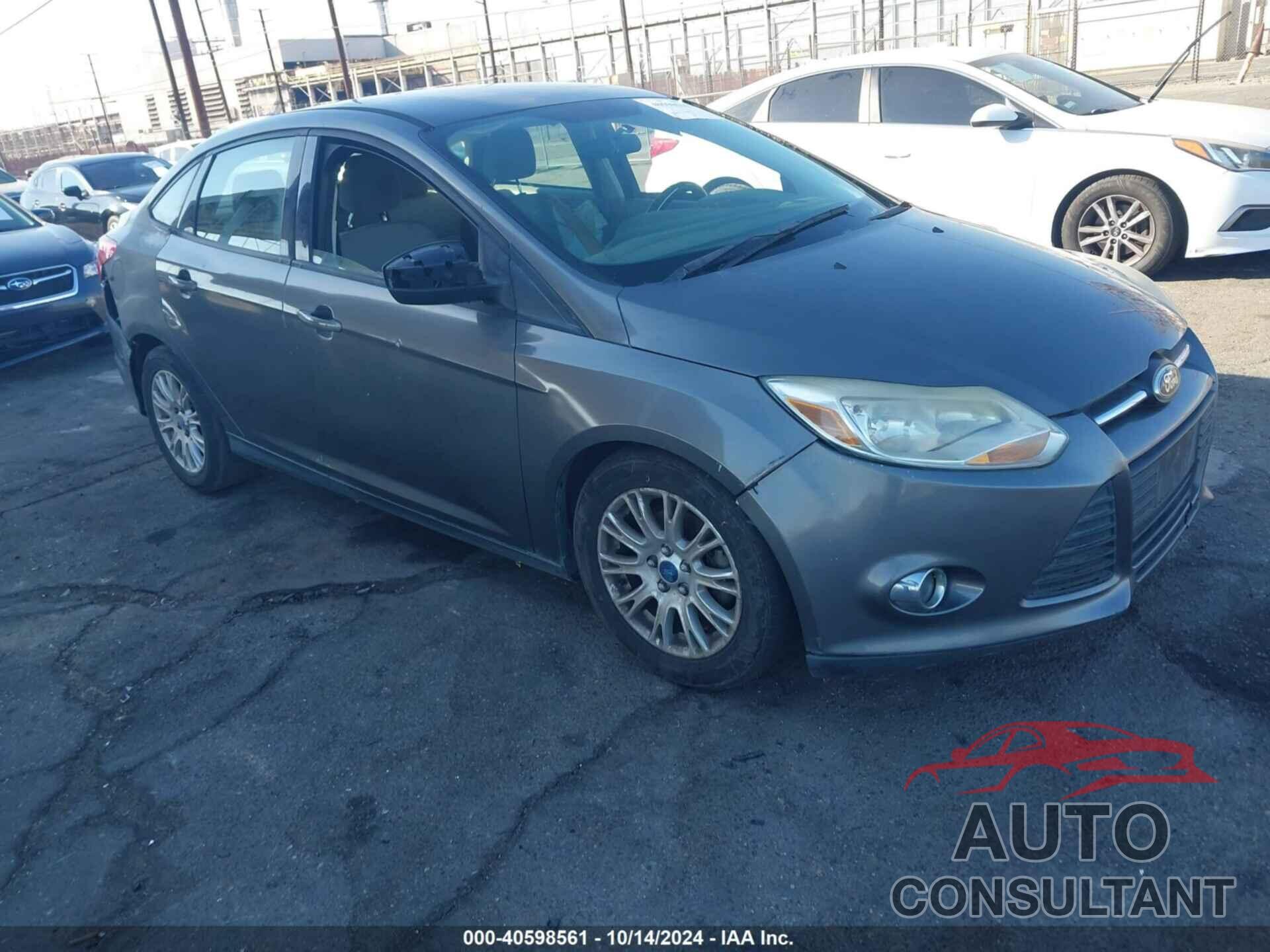 FORD FOCUS 2012 - 1FAHP3F23CL373356