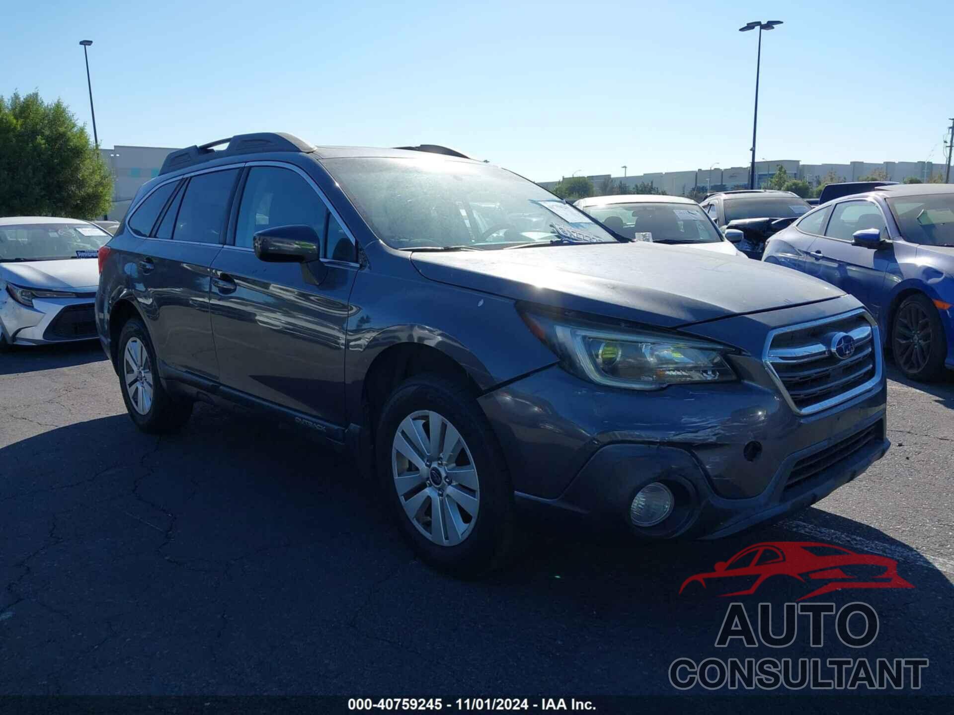 SUBARU OUTBACK 2018 - 4S4BSADCXJ3236499