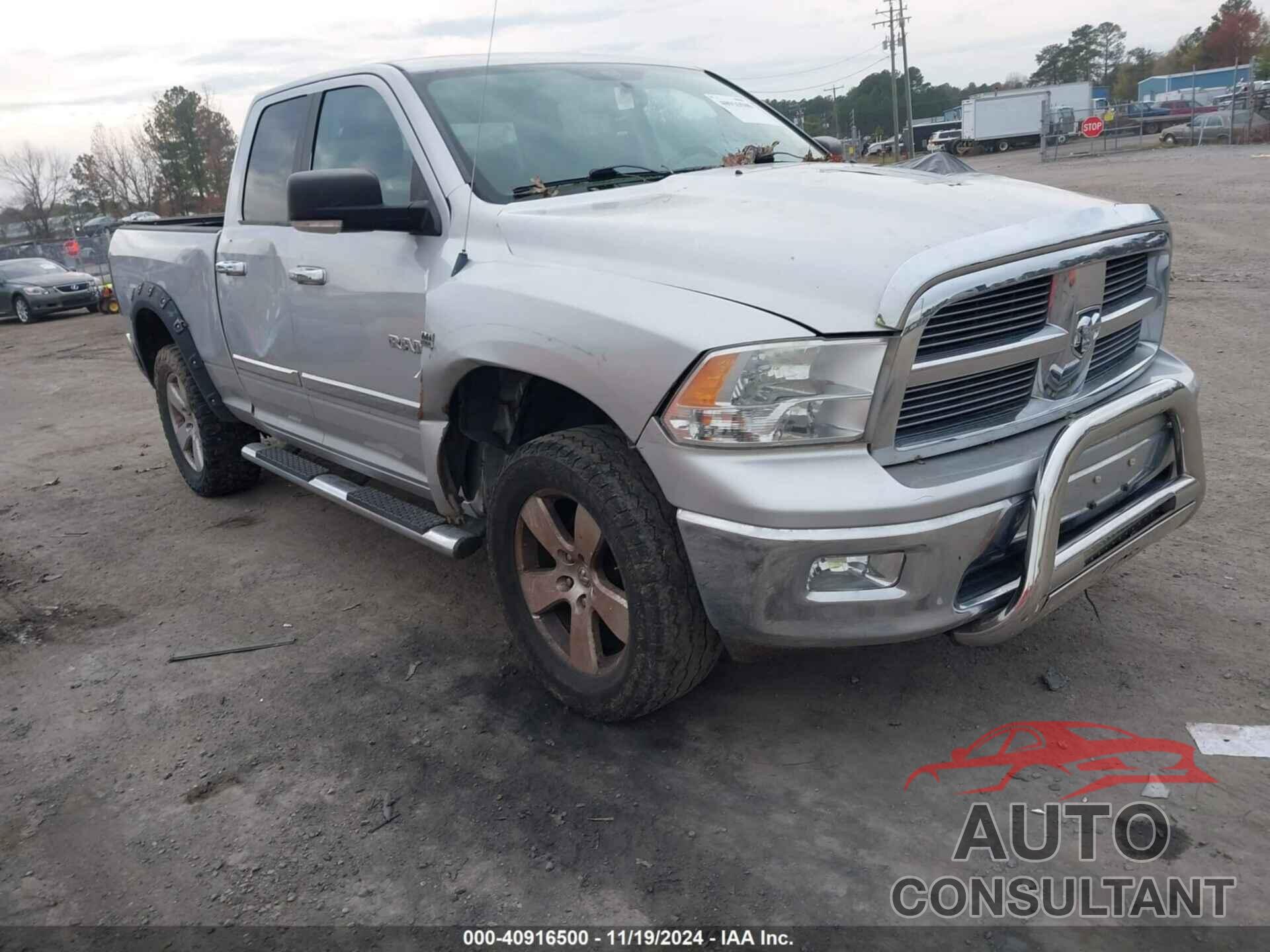 DODGE RAM 1500 2010 - 1D7RV1GT4AS119616