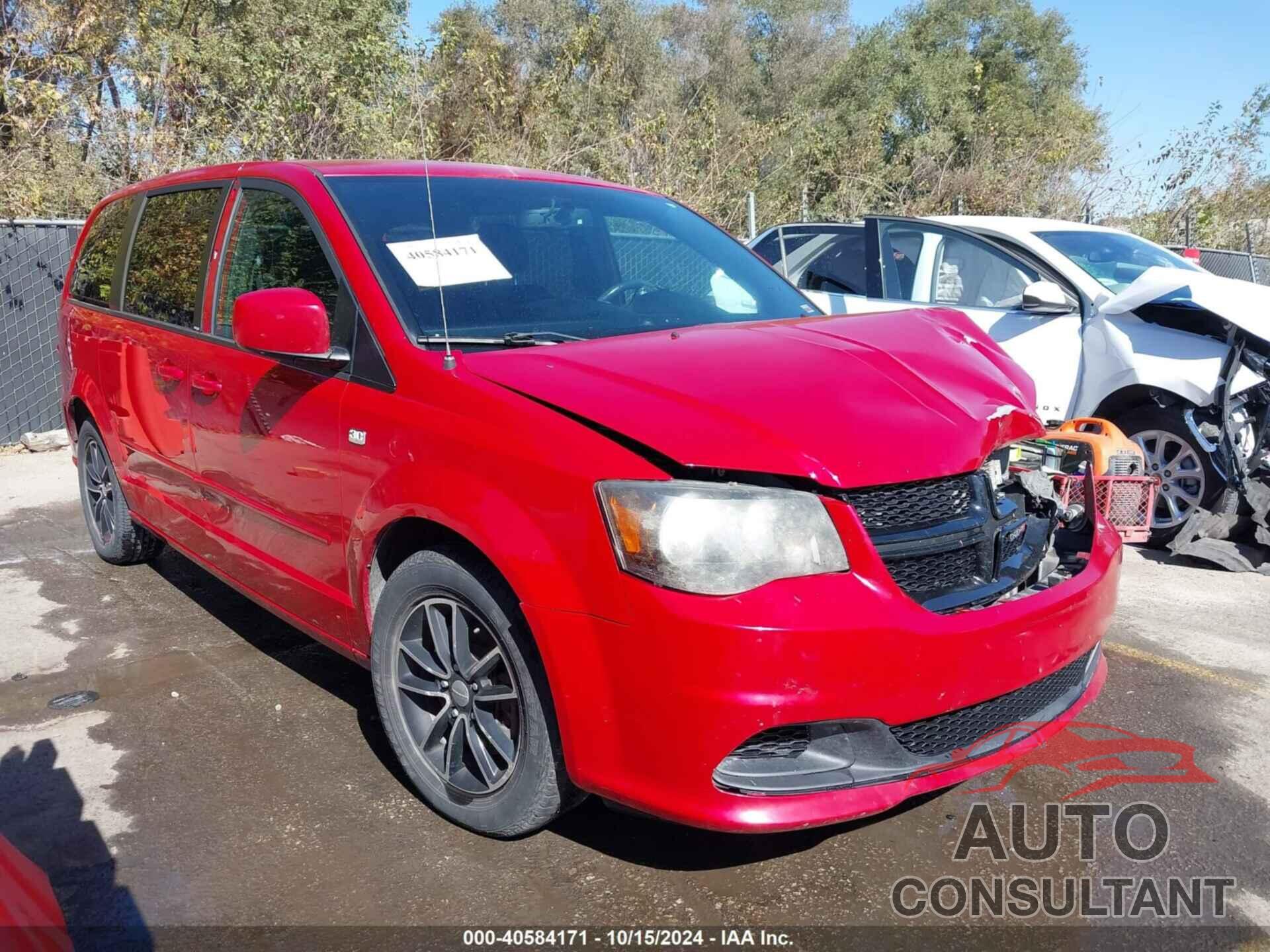 DODGE GRAND CARAVAN 2014 - 2C4RDGBG4ER331353