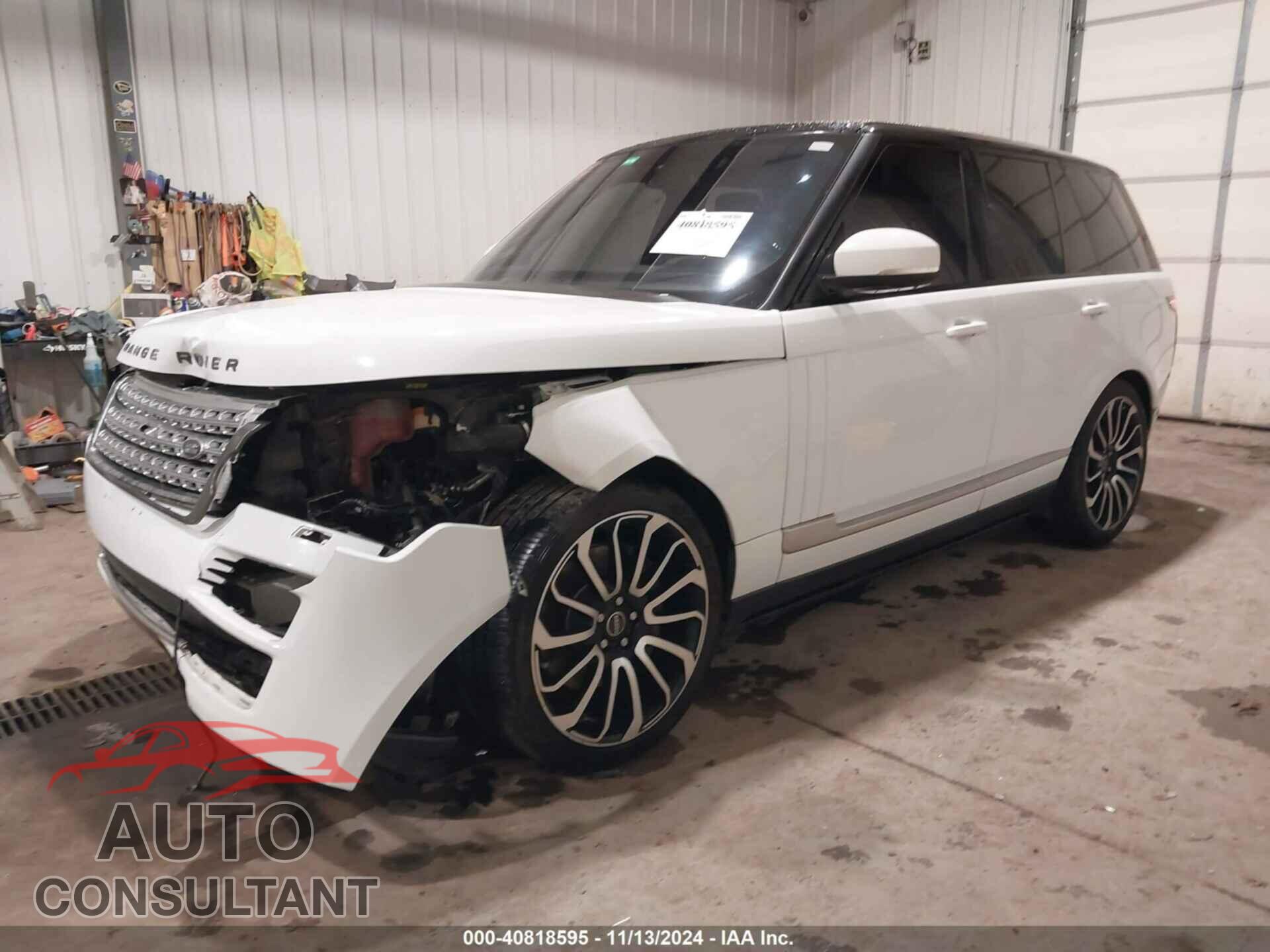 LAND ROVER RANGE ROVER 2016 - SALGS2EF0GA291601