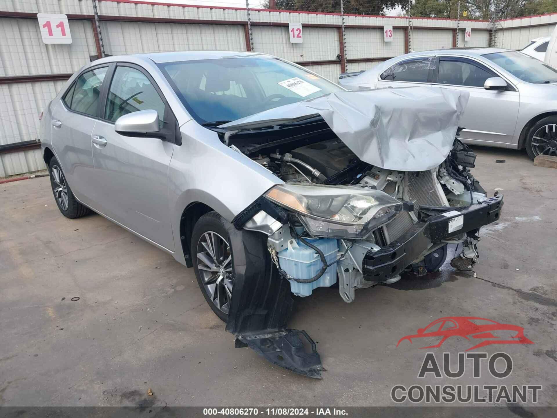 TOYOTA COROLLA 2016 - 2T1BURHE8GC498417