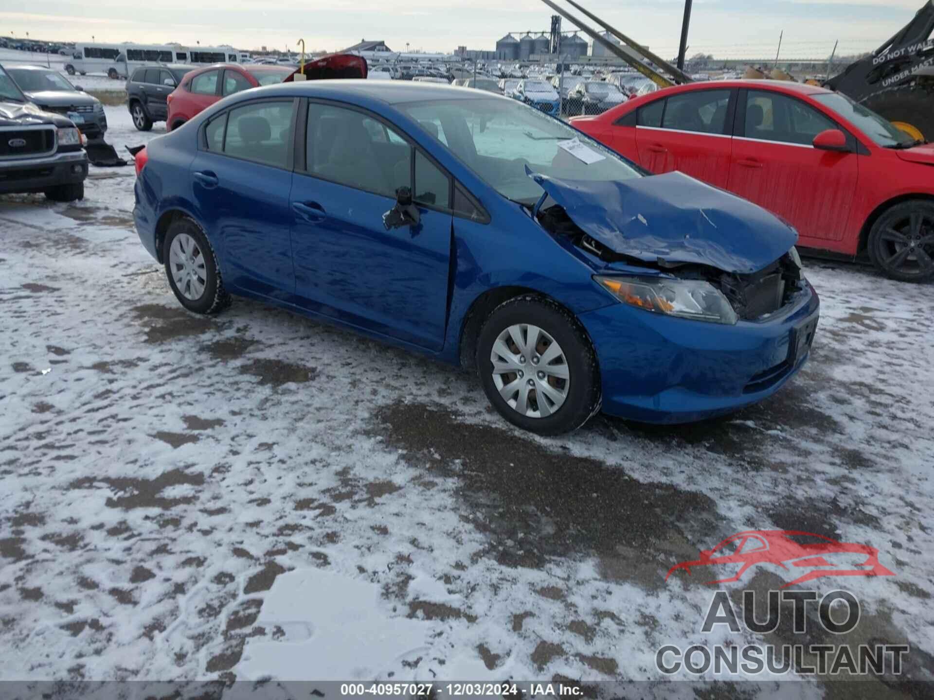 HONDA CIVIC 2012 - 19XFB2F5XCE077294