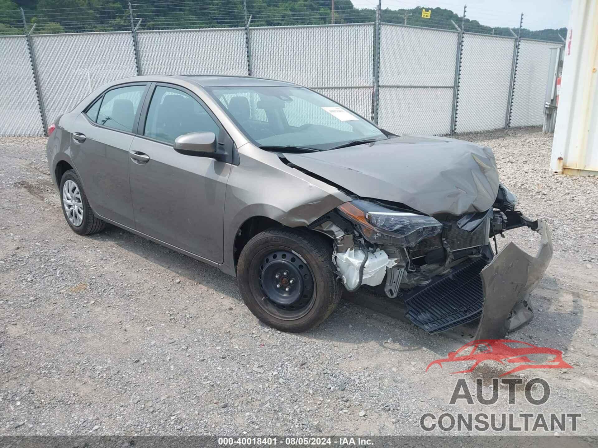 TOYOTA COROLLA 2017 - 2T1BURHE5HC894578