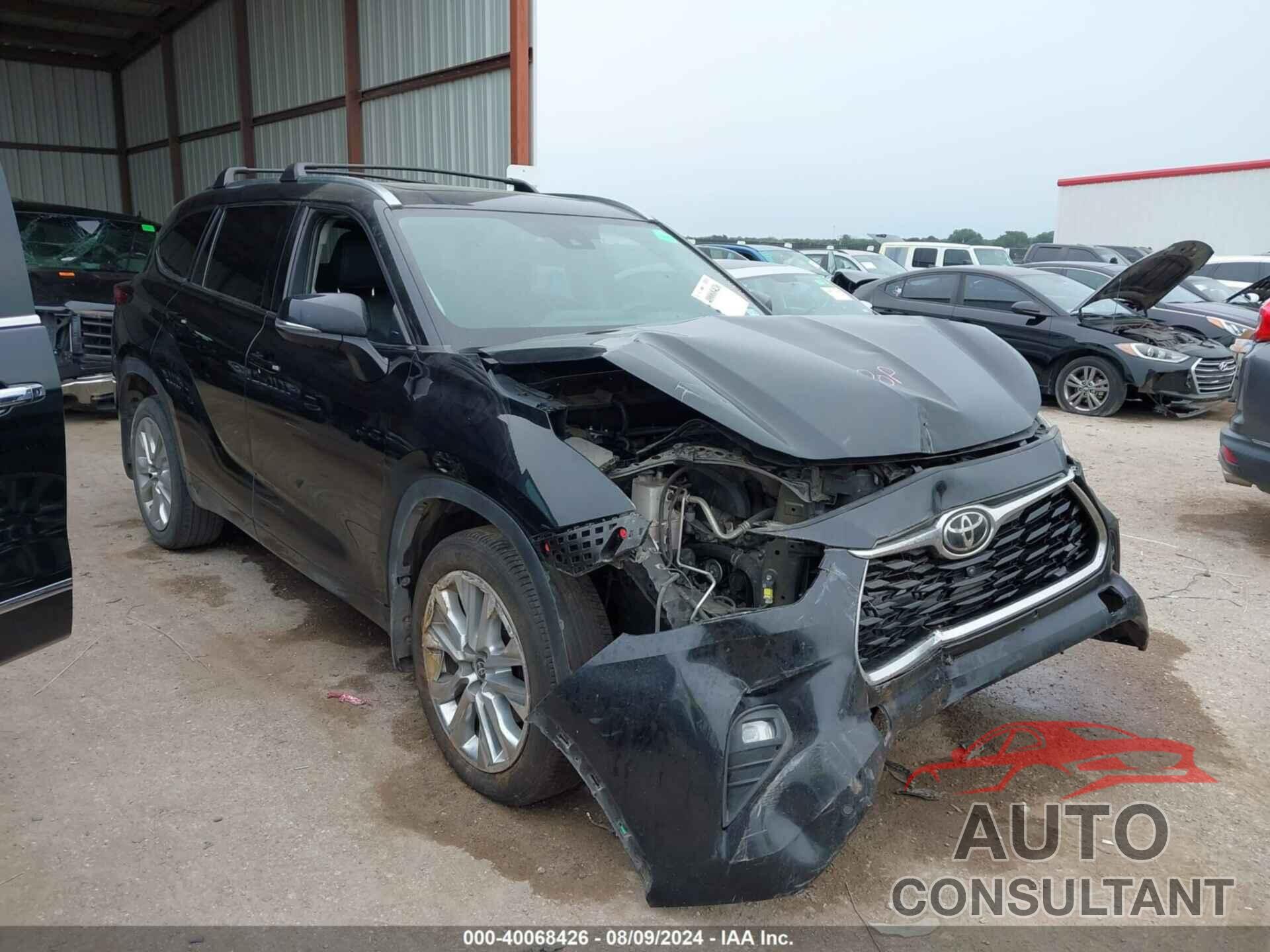 TOYOTA HIGHLANDER 2021 - 5TDYZRAH0MS065791