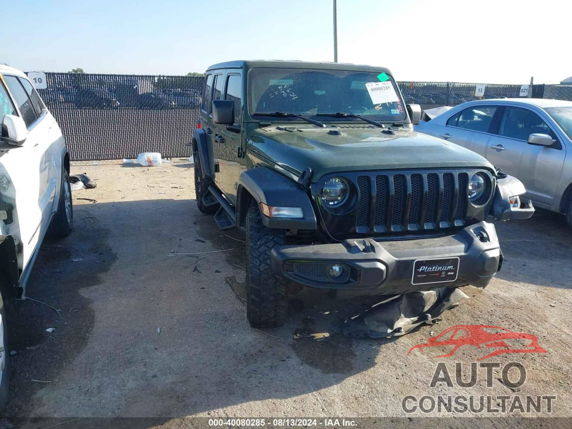 JEEP WRANGLER UNLIMITED 2020 - 1C4HJXDNXLW284396