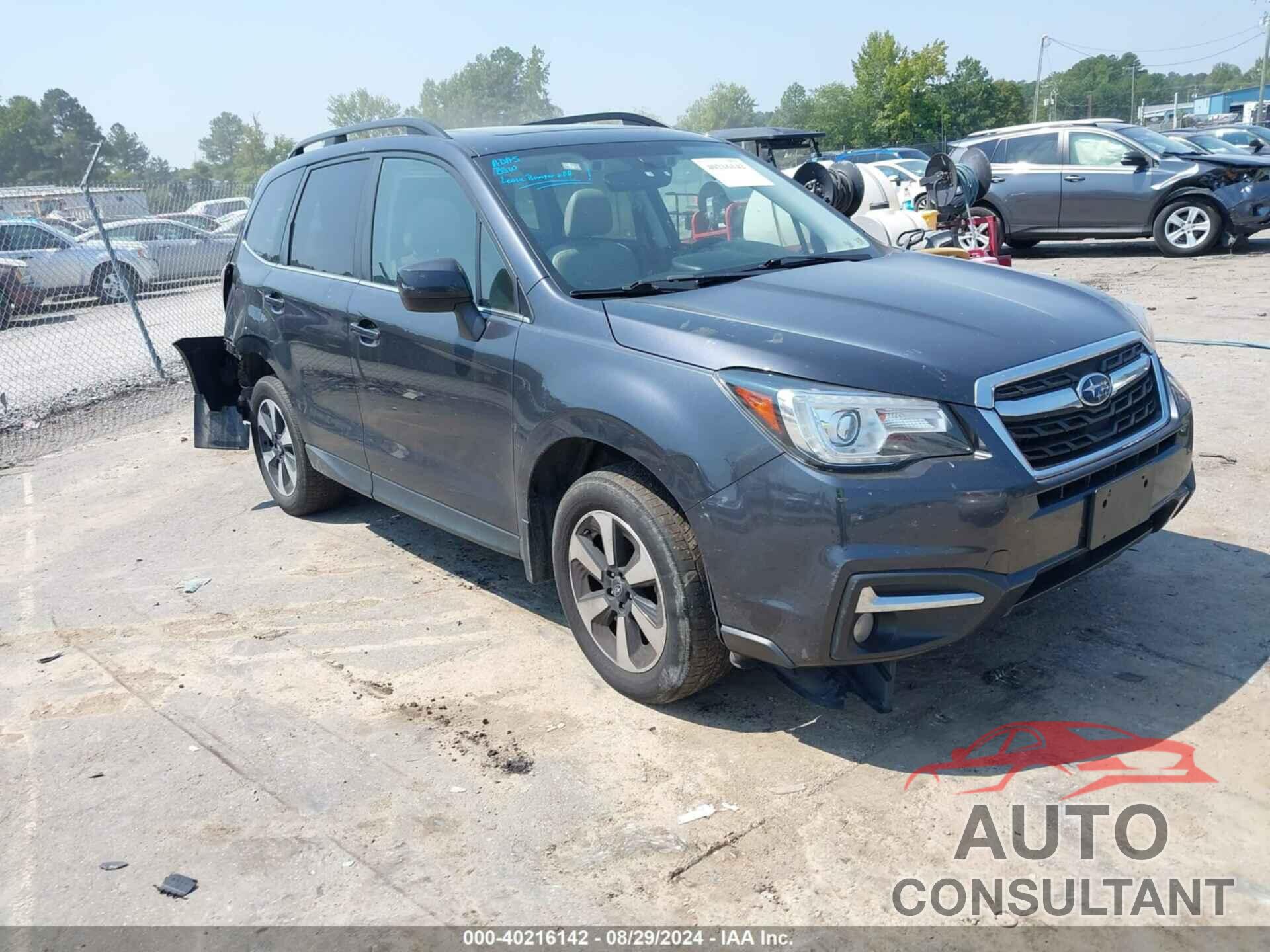 SUBARU FORESTER 2017 - JF2SJARC4HH485444