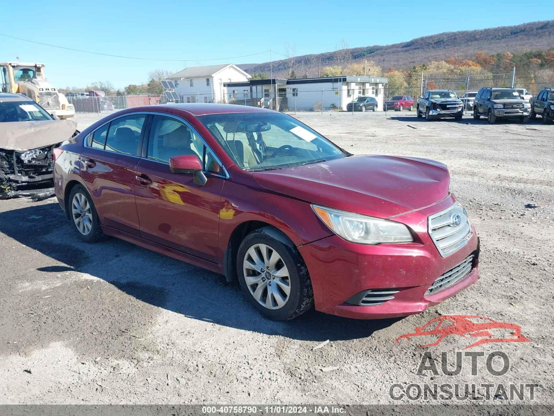 SUBARU LEGACY 2015 - 4S3BNAC67F3029163