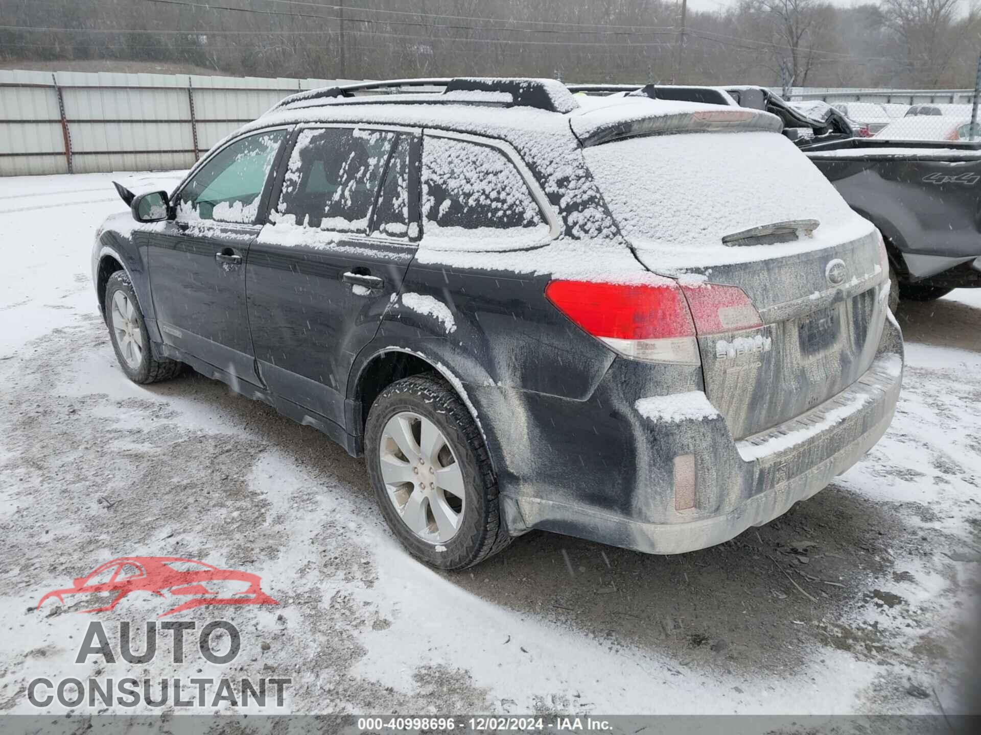 SUBARU OUTBACK 2011 - 4S4BRELC7B2362864