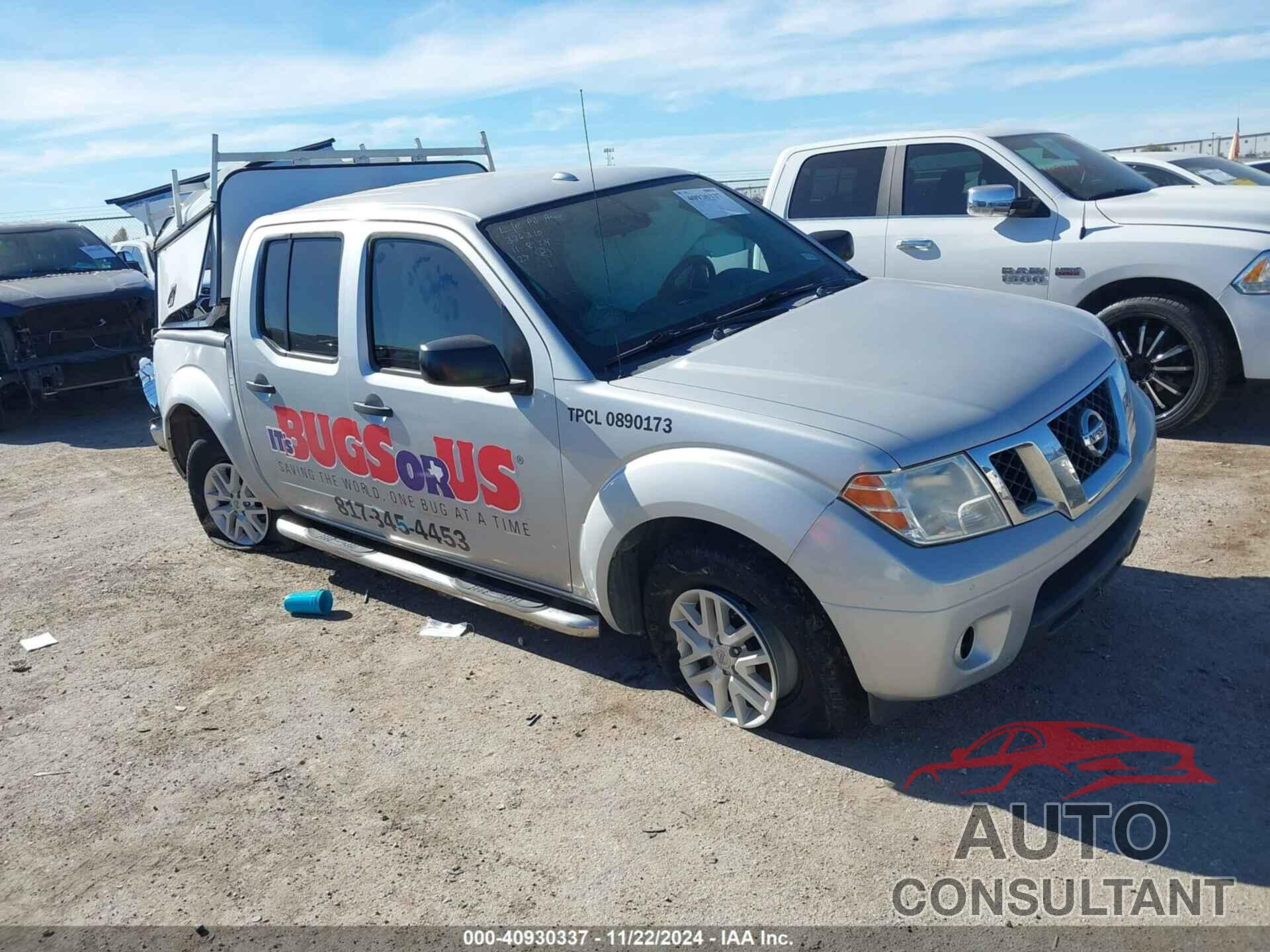 NISSAN FRONTIER 2018 - 1N6AD0ER5JN706138