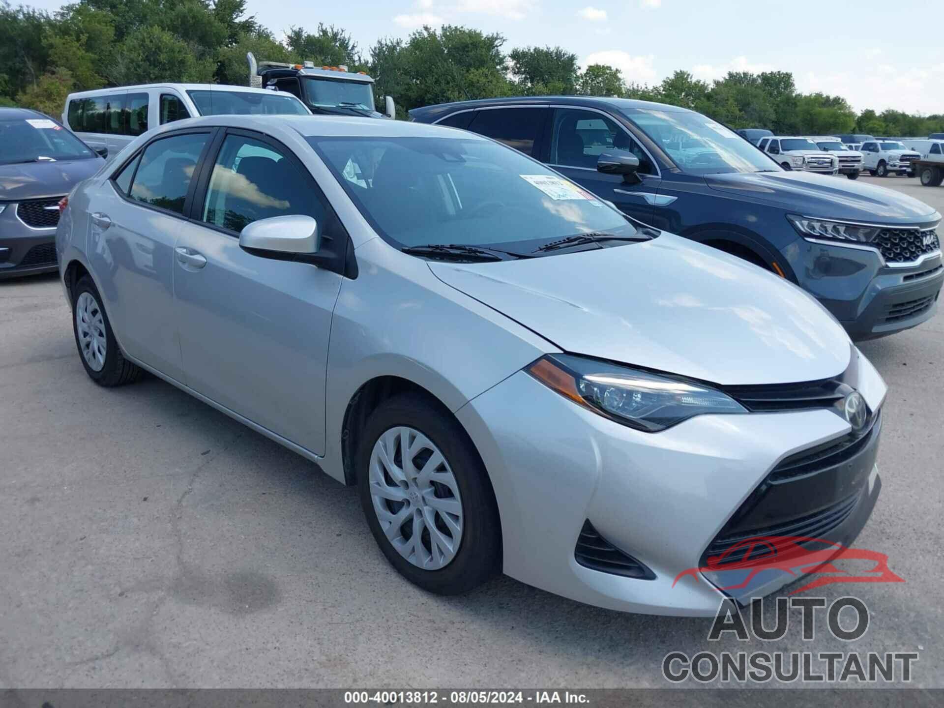 TOYOTA COROLLA 2019 - 5YFBURHE6KP881832