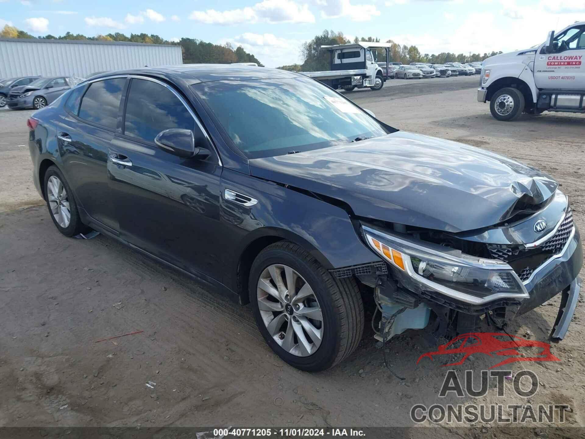 KIA OPTIMA 2018 - 5XXGT4L30JG247859