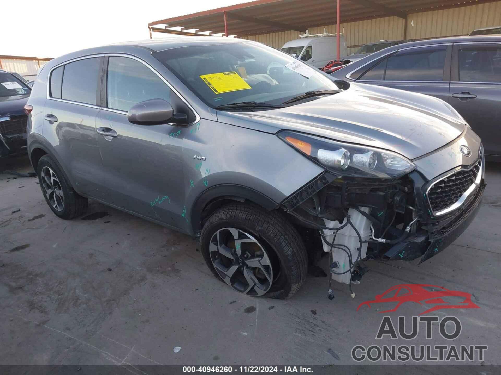 KIA SPORTAGE 2021 - KNDPMCACXM7943958