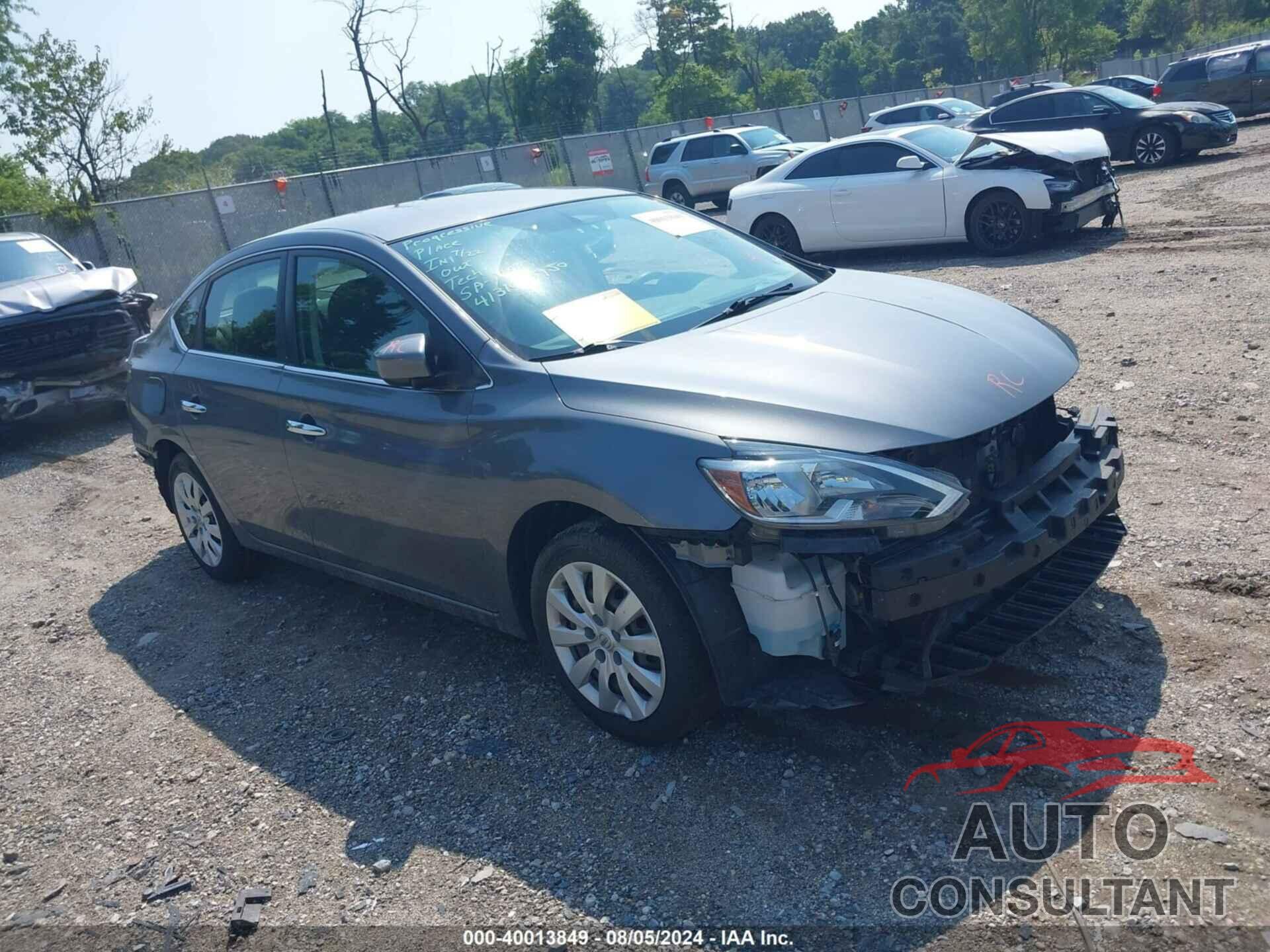 NISSAN SENTRA 2019 - 3N1AB7AP2KY342371