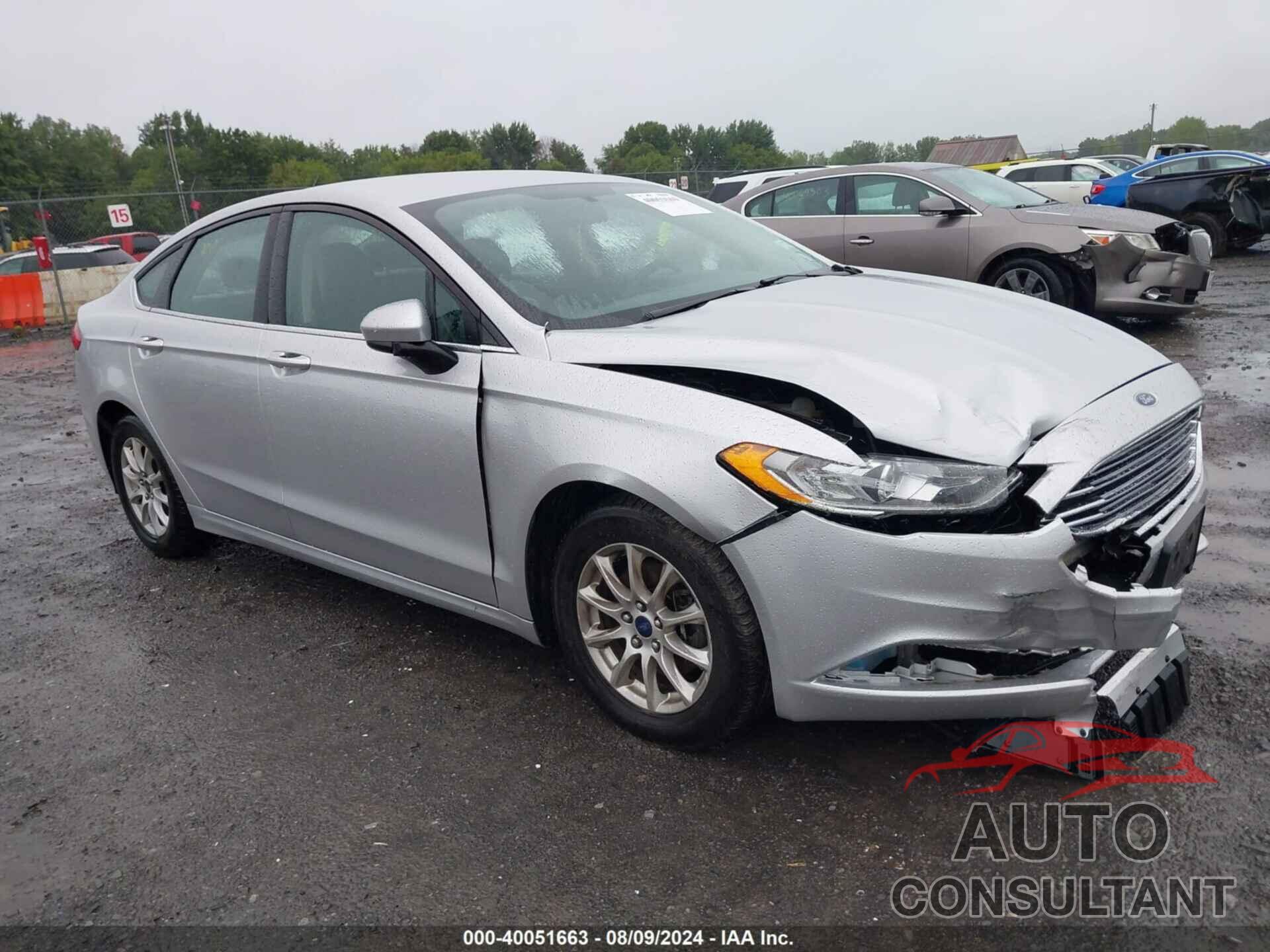 FORD FUSION 2017 - 3FA6P0G72HR235140