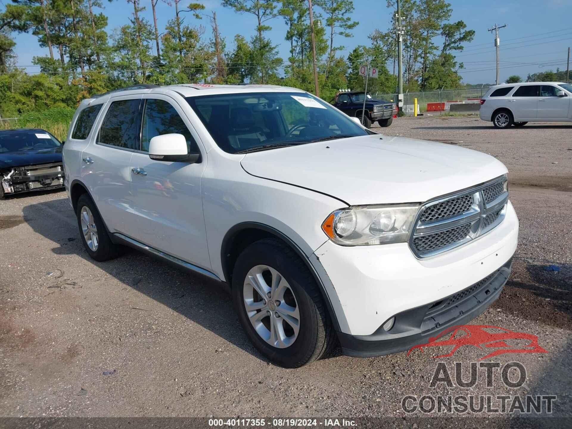 DODGE DURANGO 2013 - 1C4RDJDG3DC692123