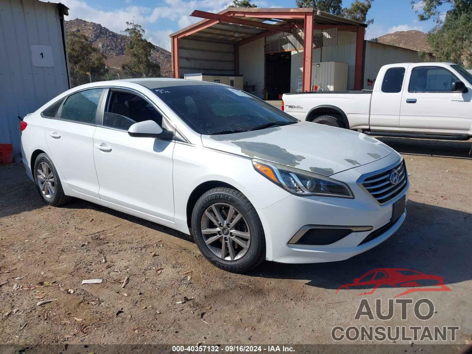 HYUNDAI SONATA 2016 - 5NPE24AF7GH391378