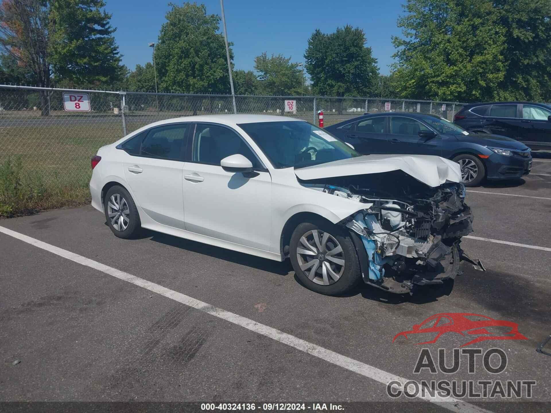 HONDA CIVIC 2022 - 2HGFE2F24NH549169