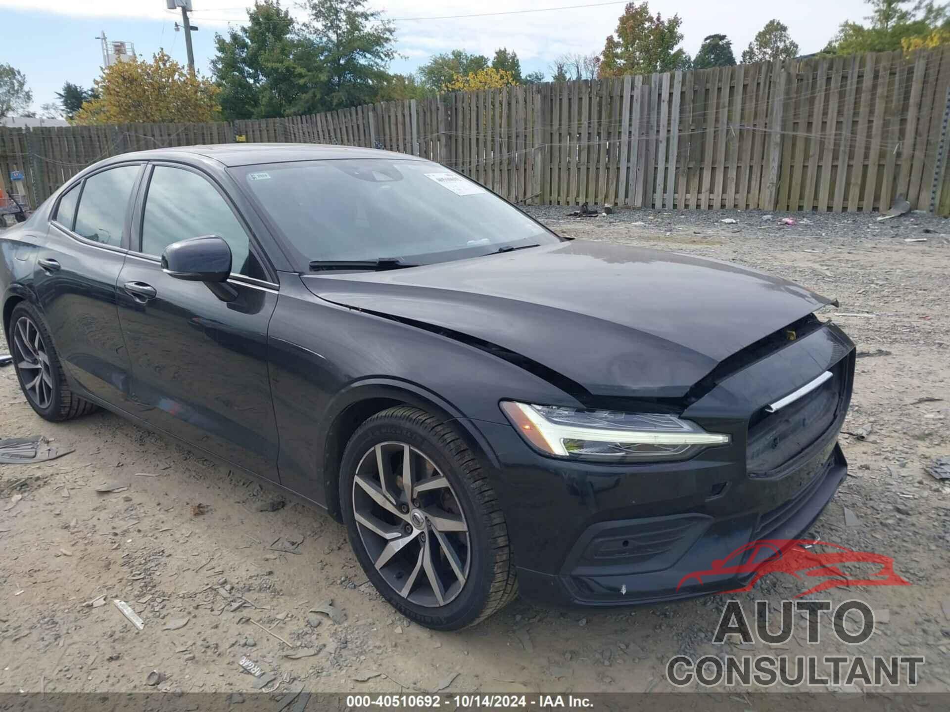 VOLVO S60 2019 - 7JRA22TK6KG018330