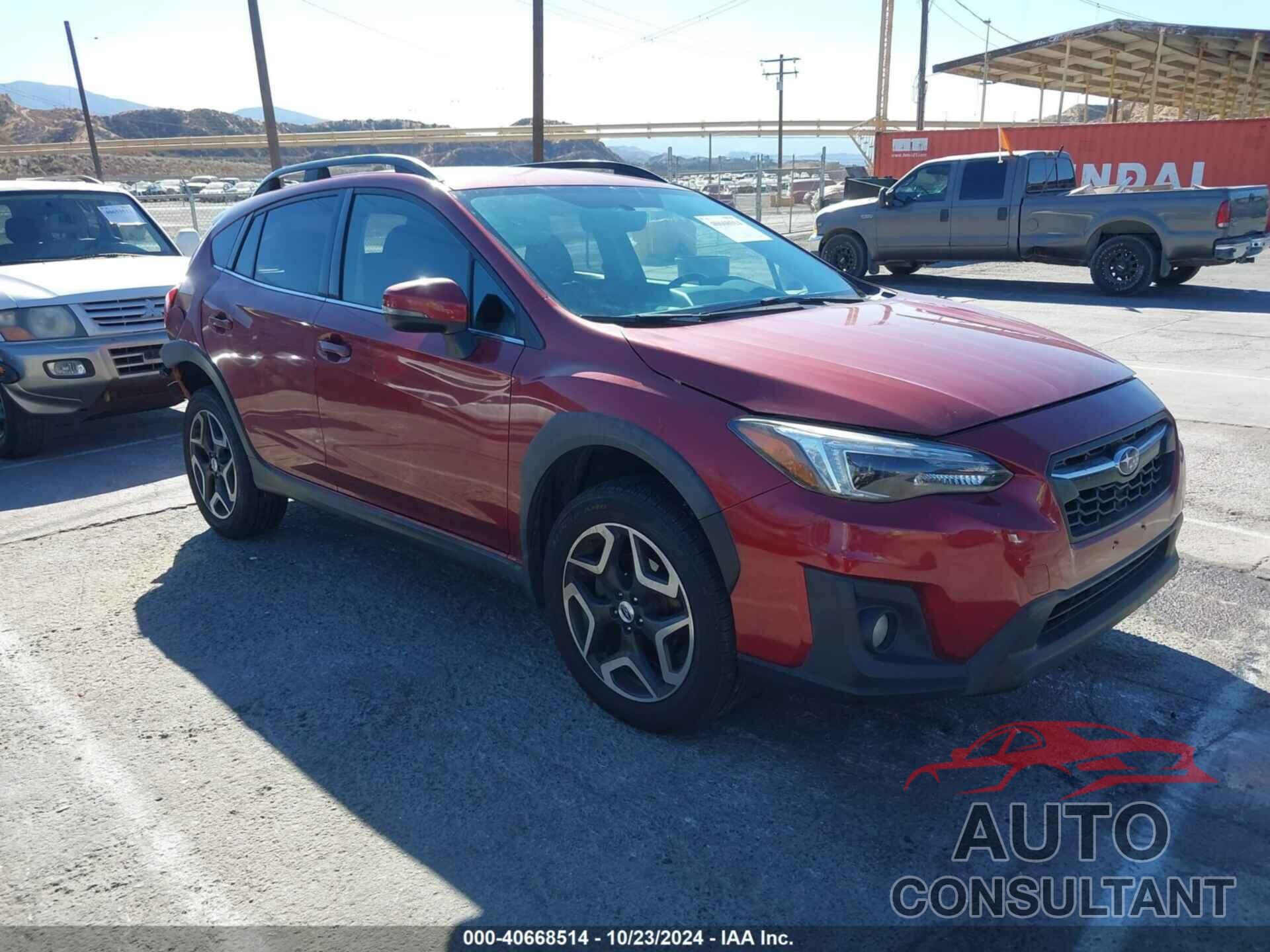 SUBARU CROSSTREK 2018 - JF2GTAJC7J8204173