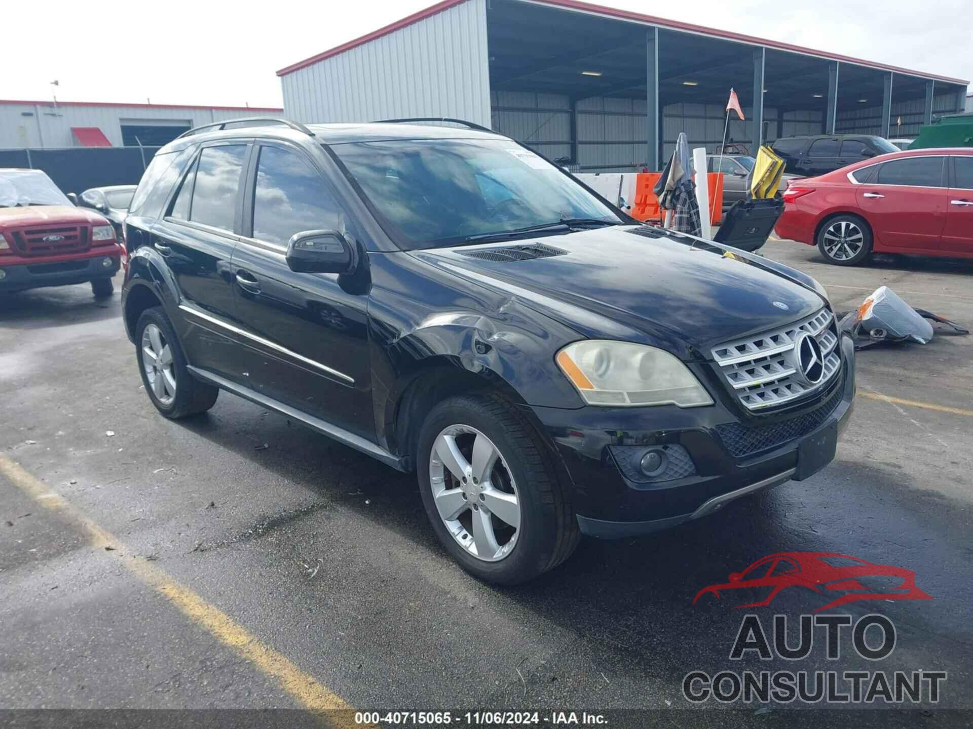 MERCEDES-BENZ ML 350 2009 - 4JGBB86E79A491514