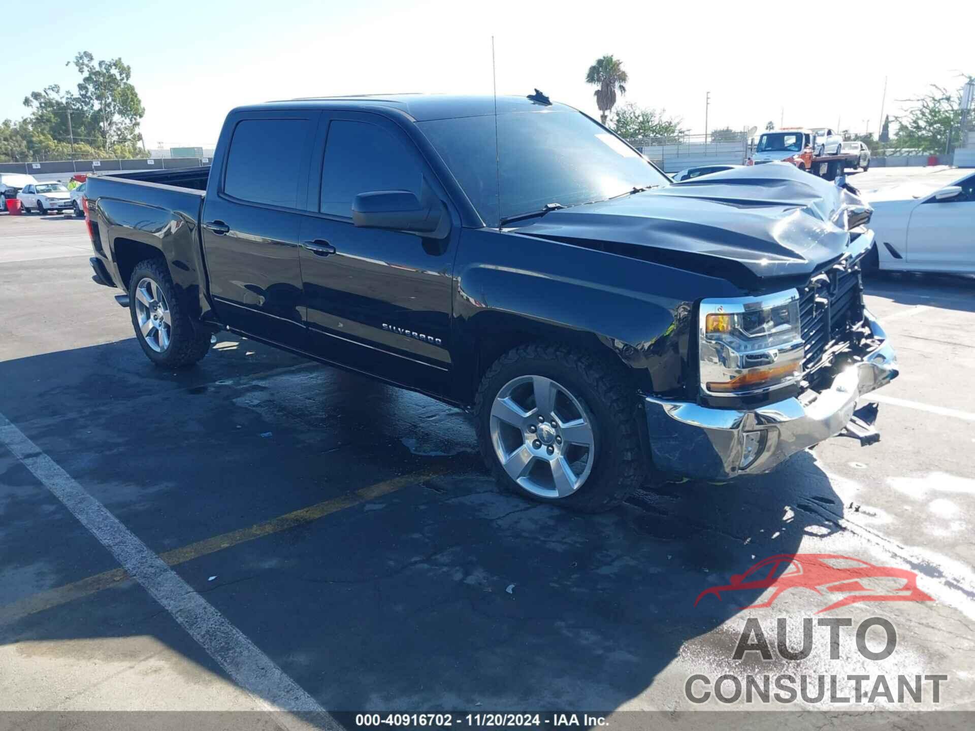 CHEVROLET SILVERADO 1500 2018 - 3GCPCREC6JG348606