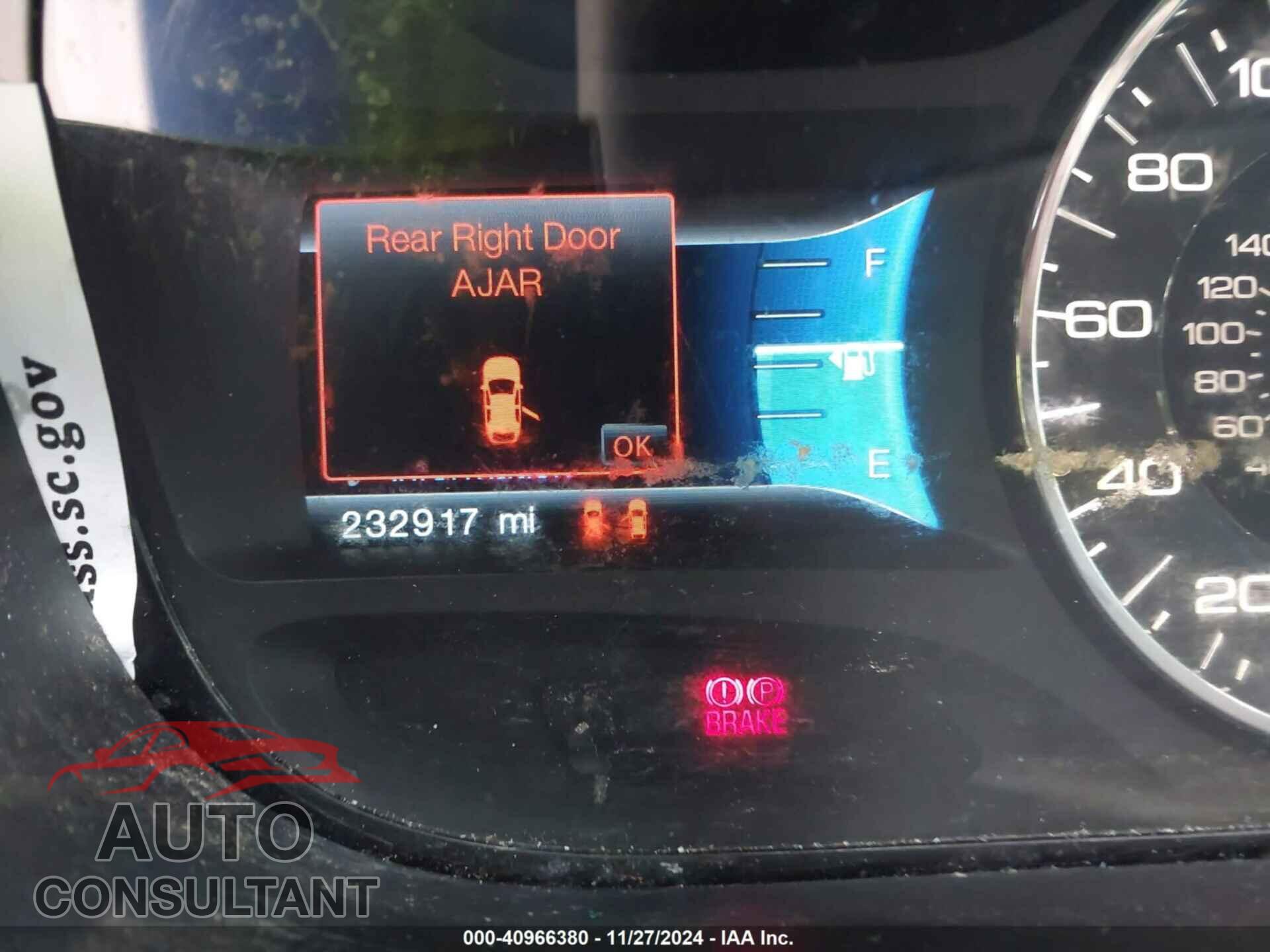 FORD EDGE 2012 - 2FMDK3KC4CBA66599