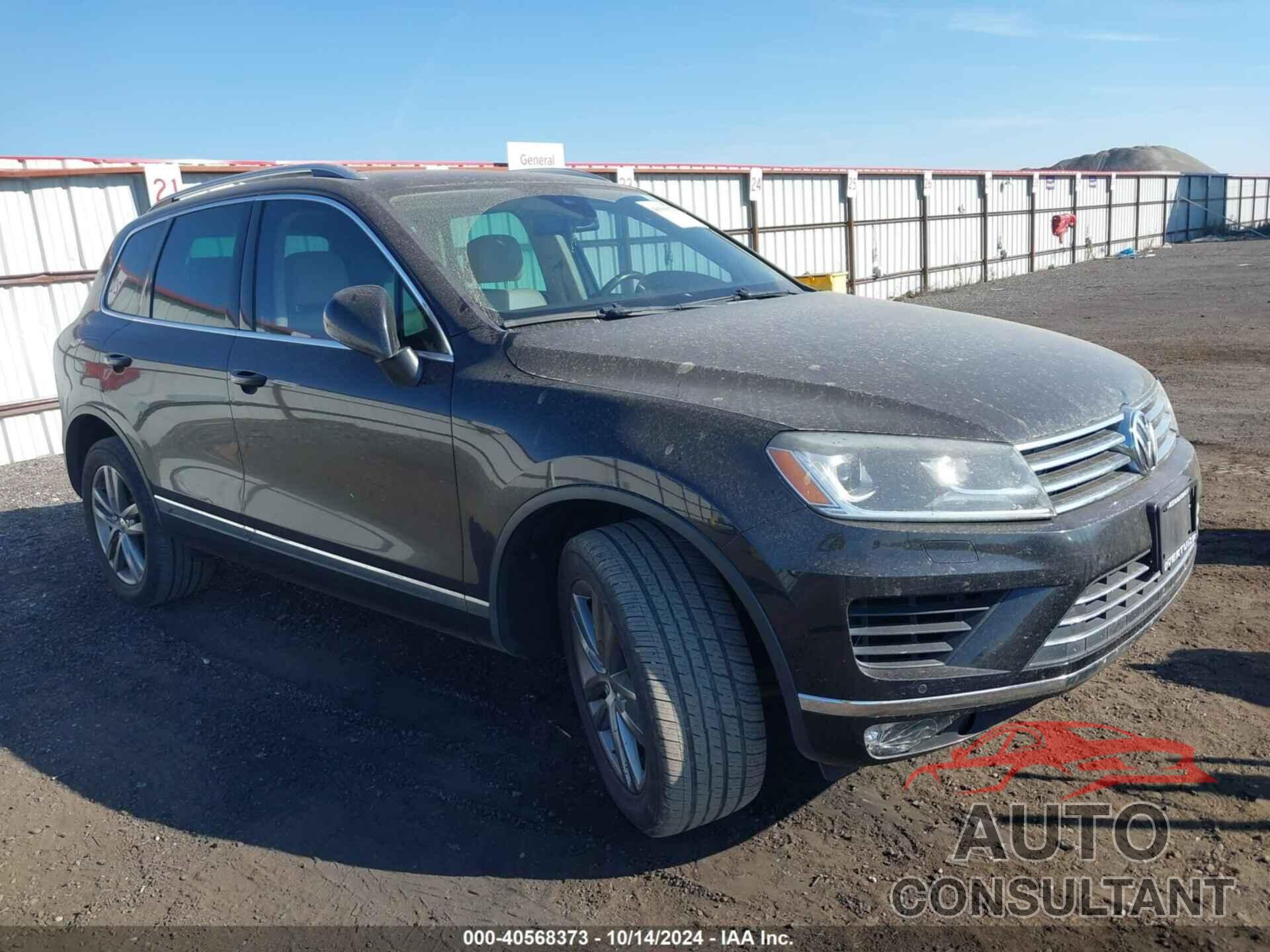 VOLKSWAGEN TOUAREG 2016 - WVGEF9BP9GD011581