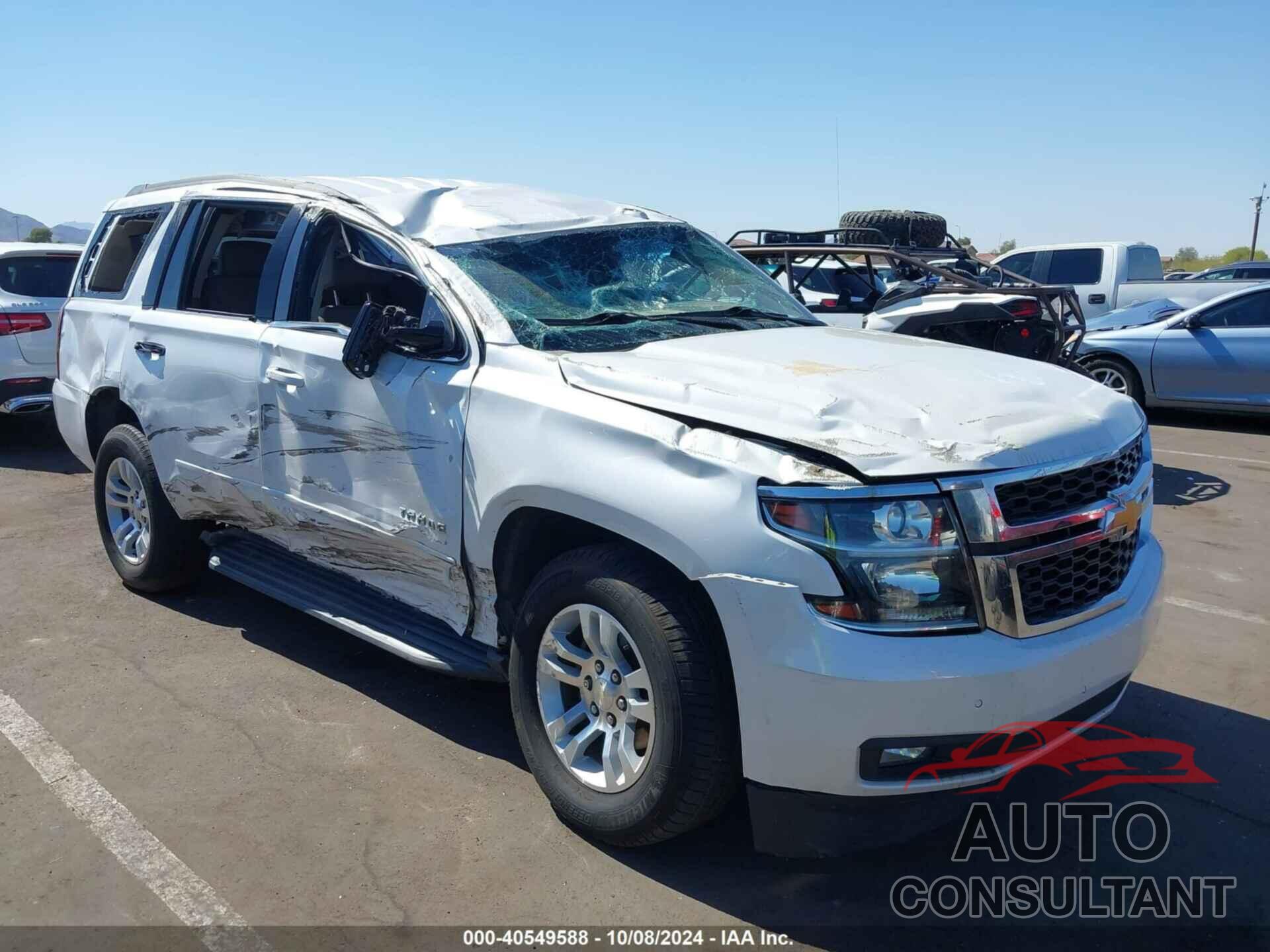 CHEVROLET TAHOE 2019 - 1GNSKBKC3KR292285