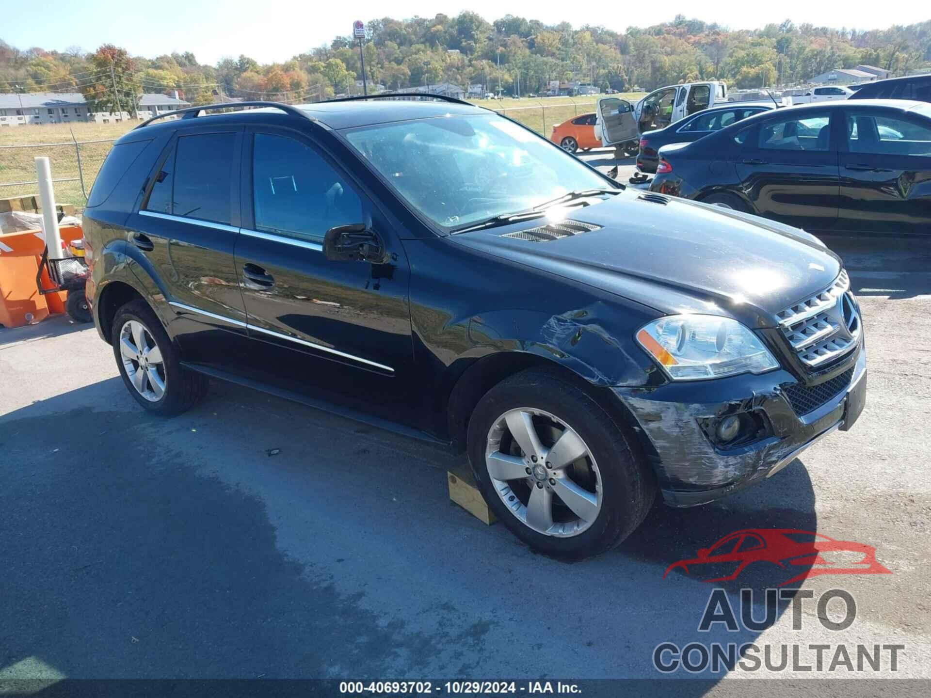 MERCEDES-BENZ ML 350 2010 - 4JGBB8GB4AA609723