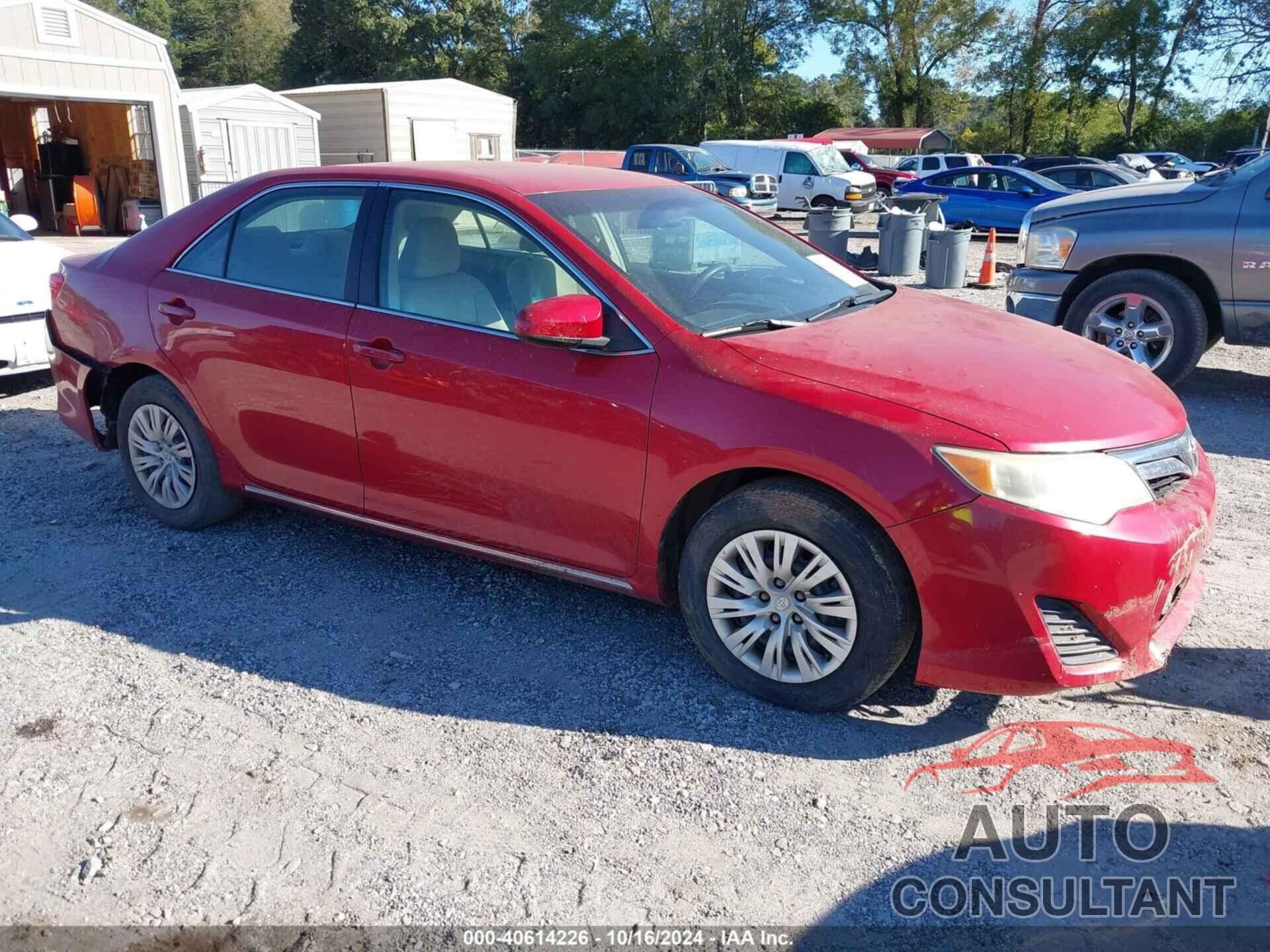 TOYOTA CAMRY 2013 - 4T1BF1FK0DU680076