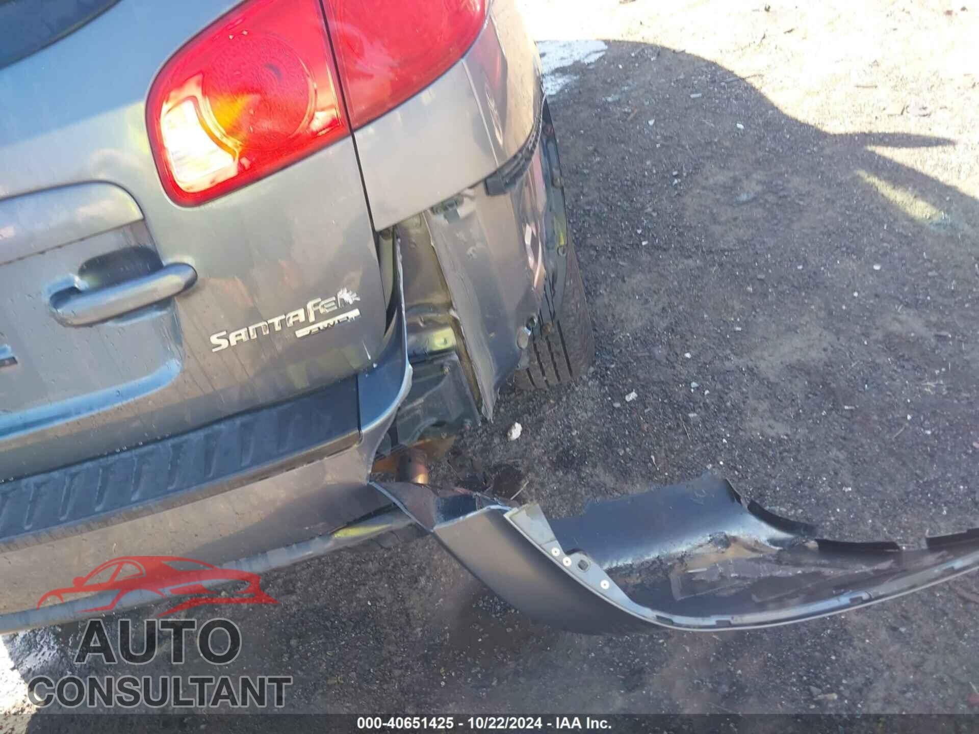 HYUNDAI SANTA FE 2009 - 5NMSG73D39H255363