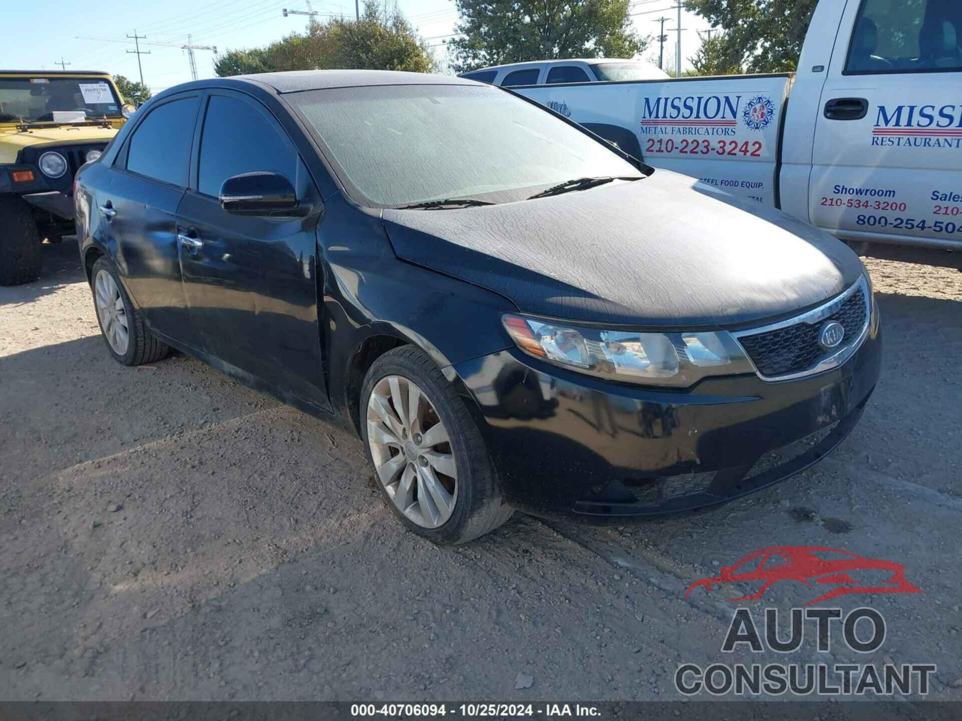 KIA FORTE 2011 - KNAFW4A33B5422419