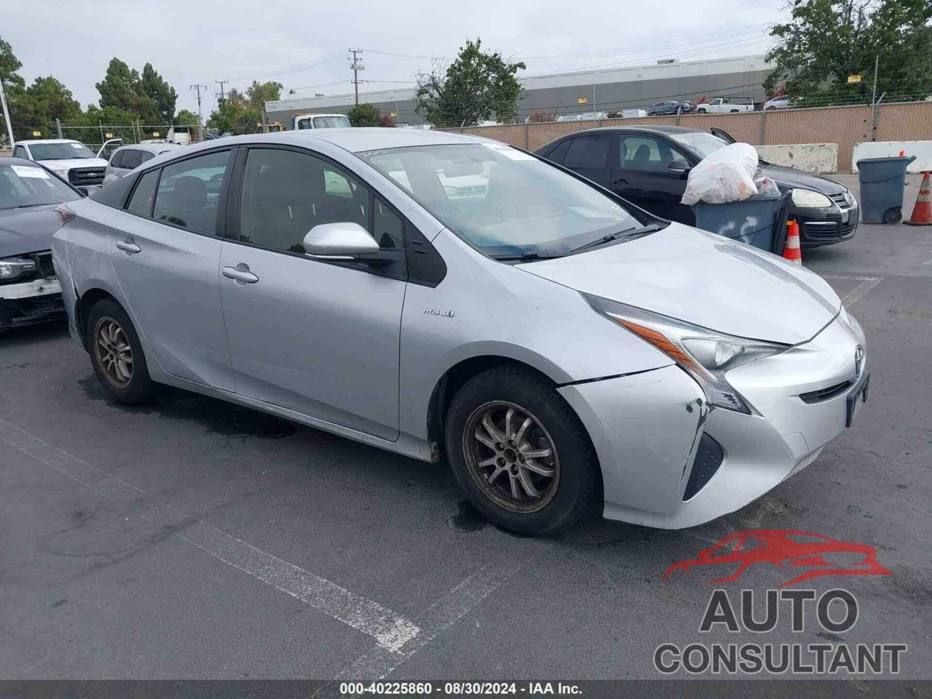 TOYOTA PRIUS 2016 - JTDKBRFU9G3002954