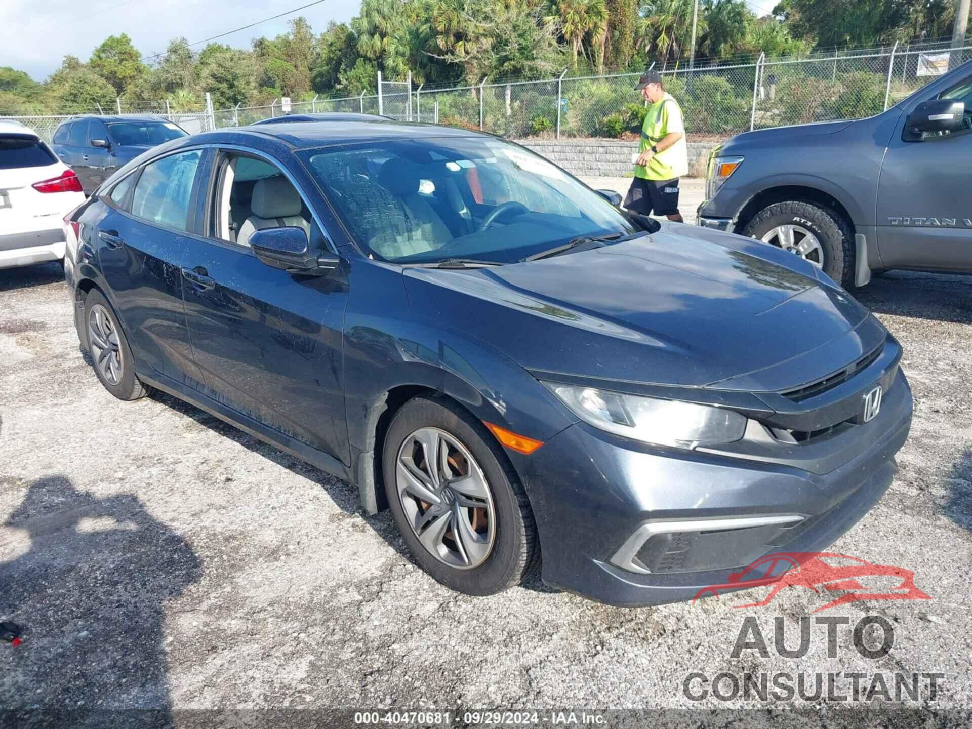 HONDA CIVIC 2019 - 2HGFC2F60KH583324
