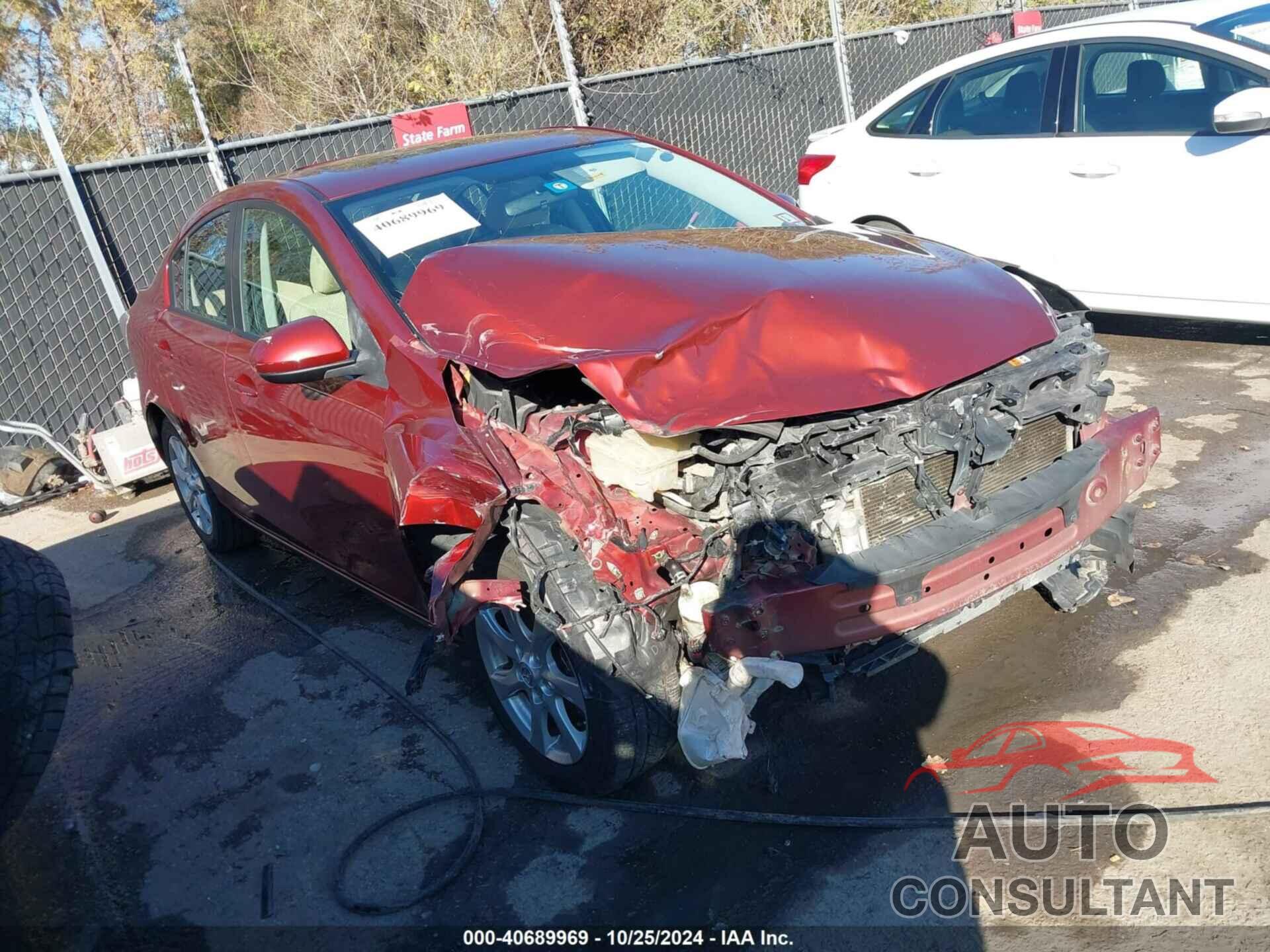 MAZDA MAZDA3 2010 - JM1BL1SF0A1289643