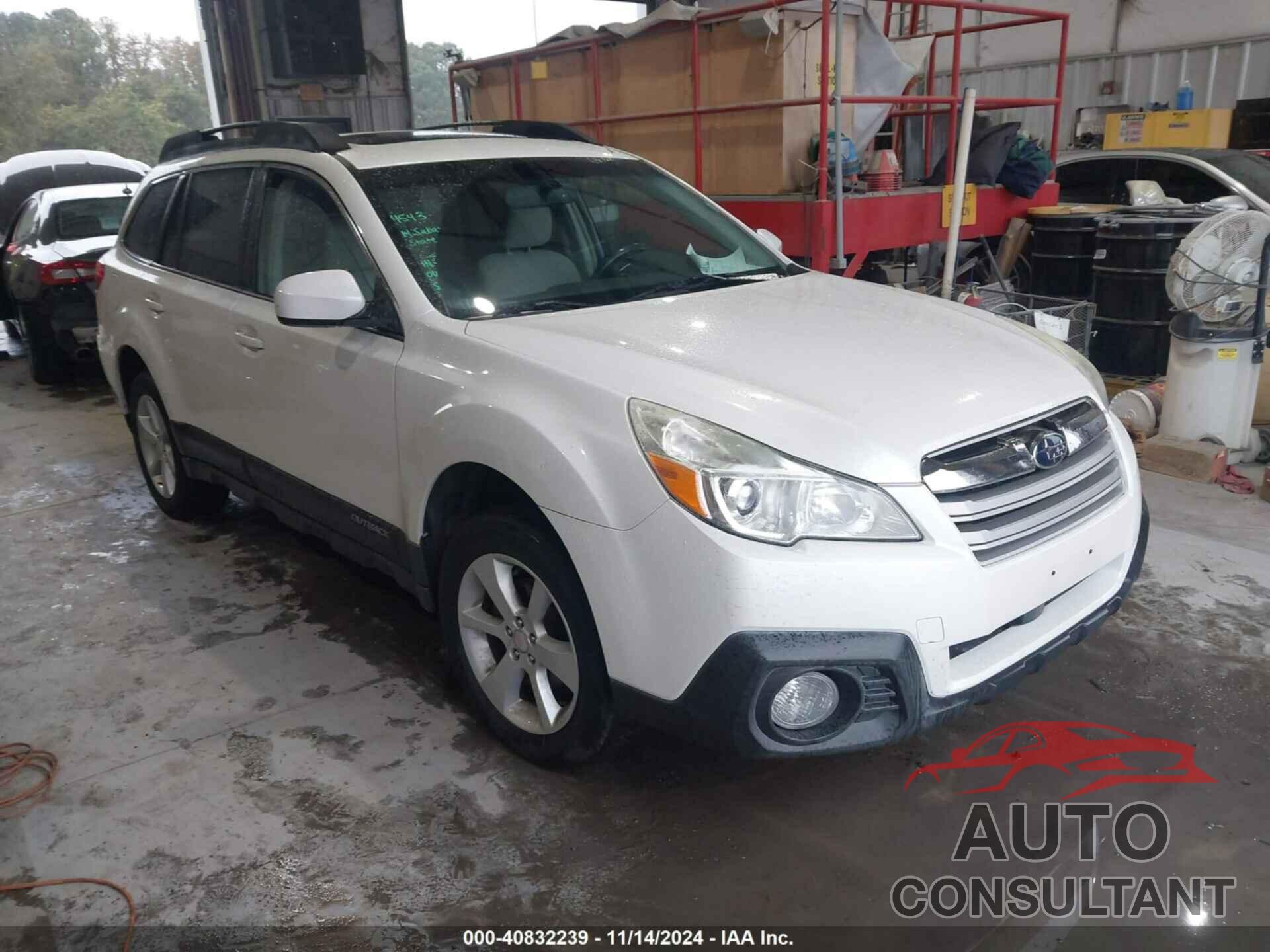 SUBARU OUTBACK 2014 - 4S4BRBDCXE3297018