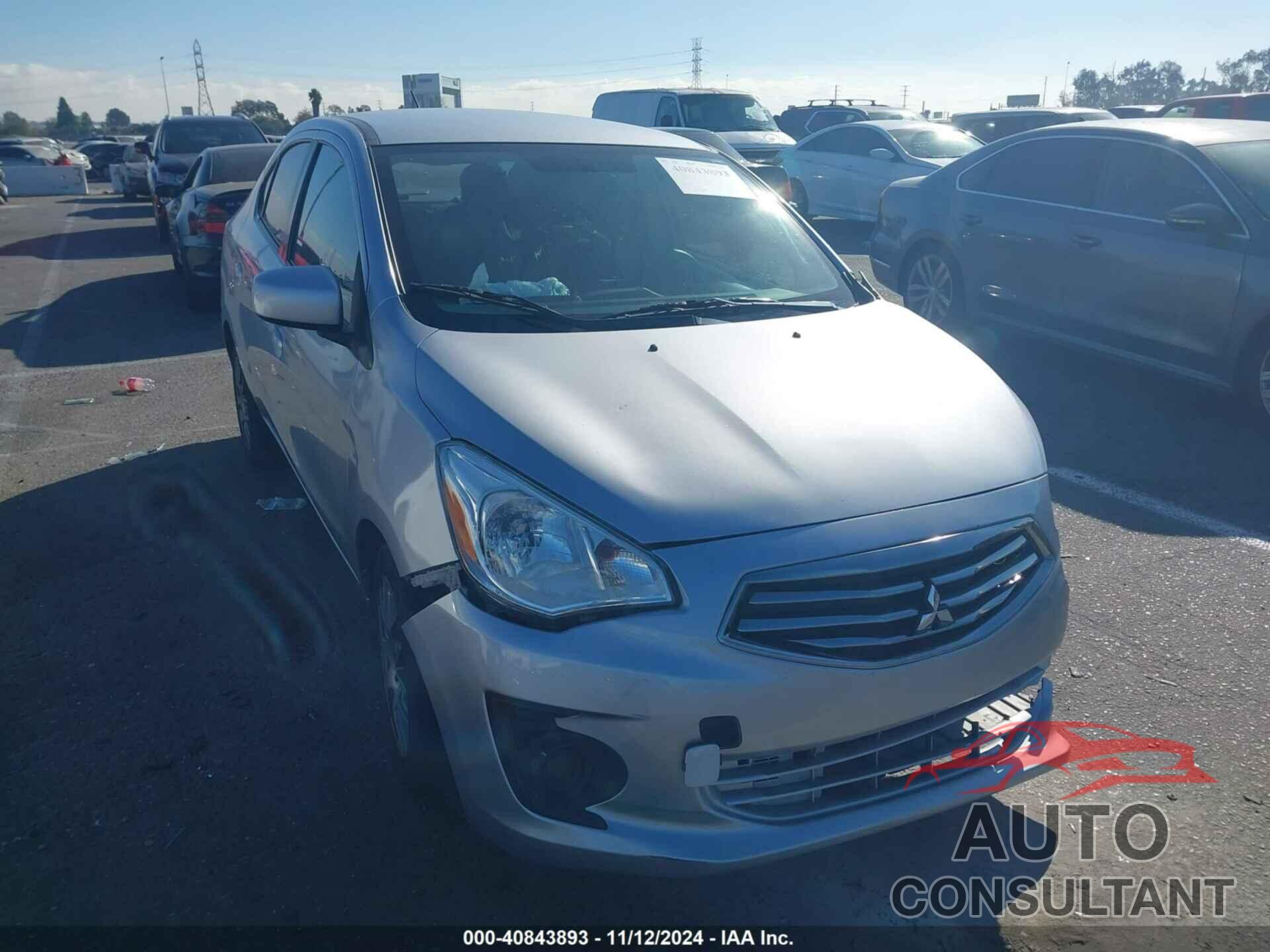 MITSUBISHI MIRAGE G4 2018 - ML32F3FJ1JHF14425