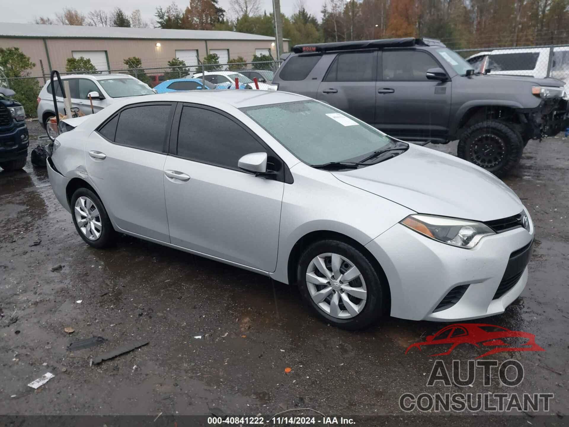 TOYOTA COROLLA 2014 - 2T1BURHE1EC067690