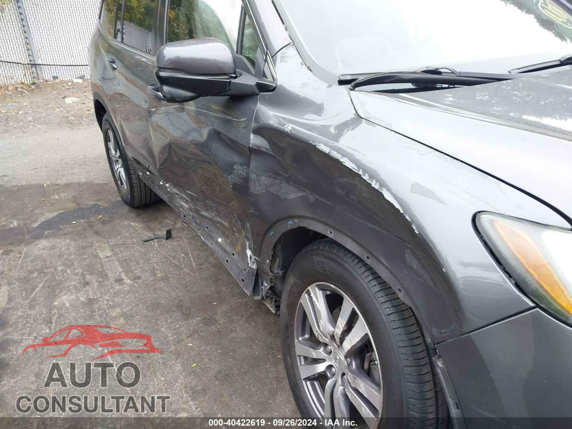HONDA PILOT 2016 - 5FNYF6H54GB028044