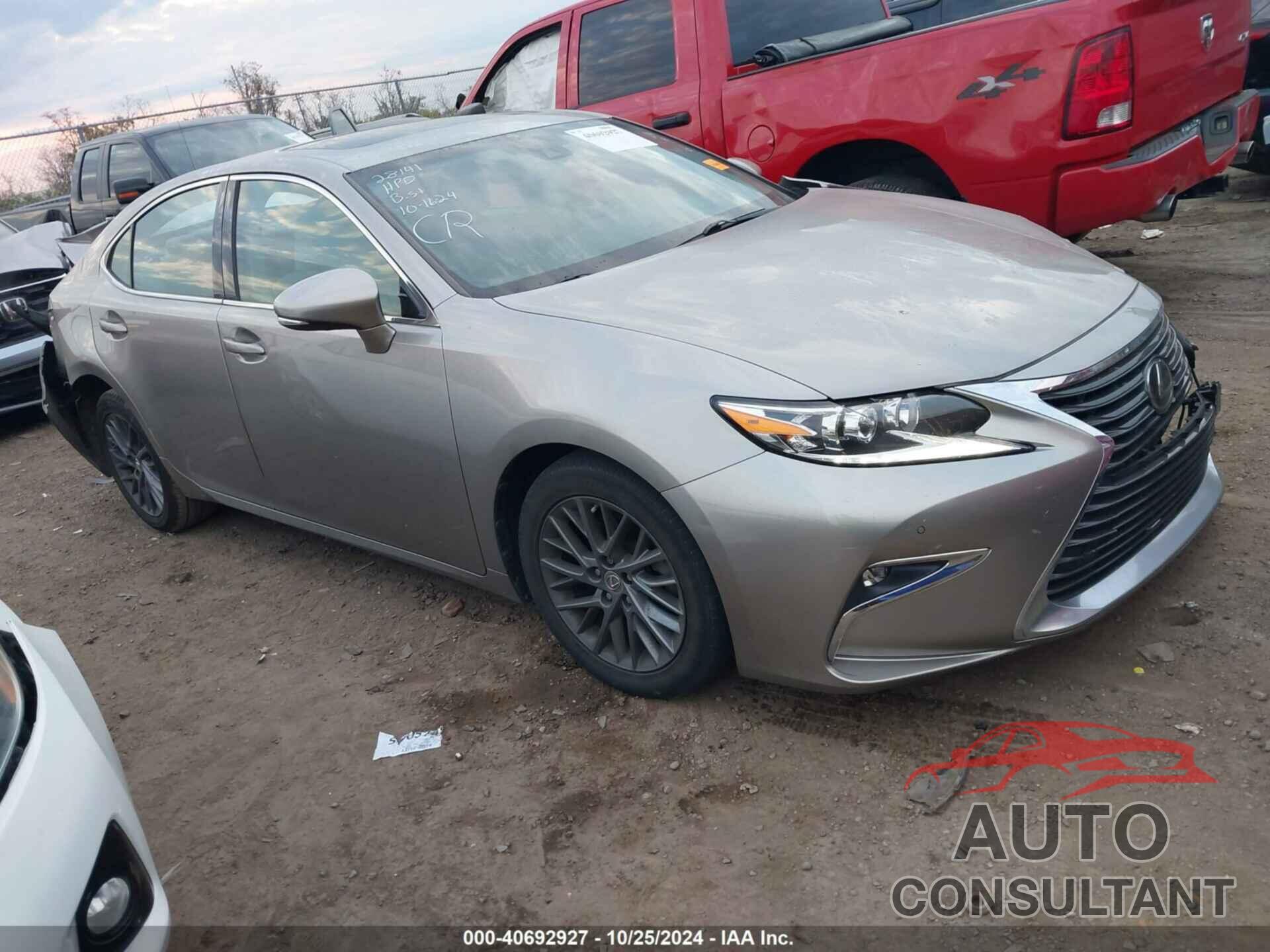 LEXUS ES 350 2018 - 58ABK1GG4JU088545