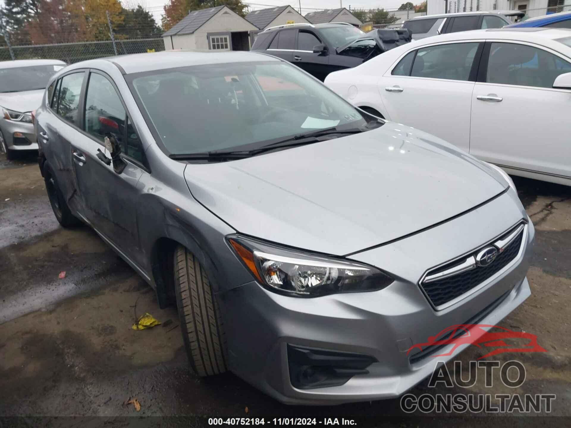 SUBARU IMPREZA 2018 - 4S3GTAA66J3711250