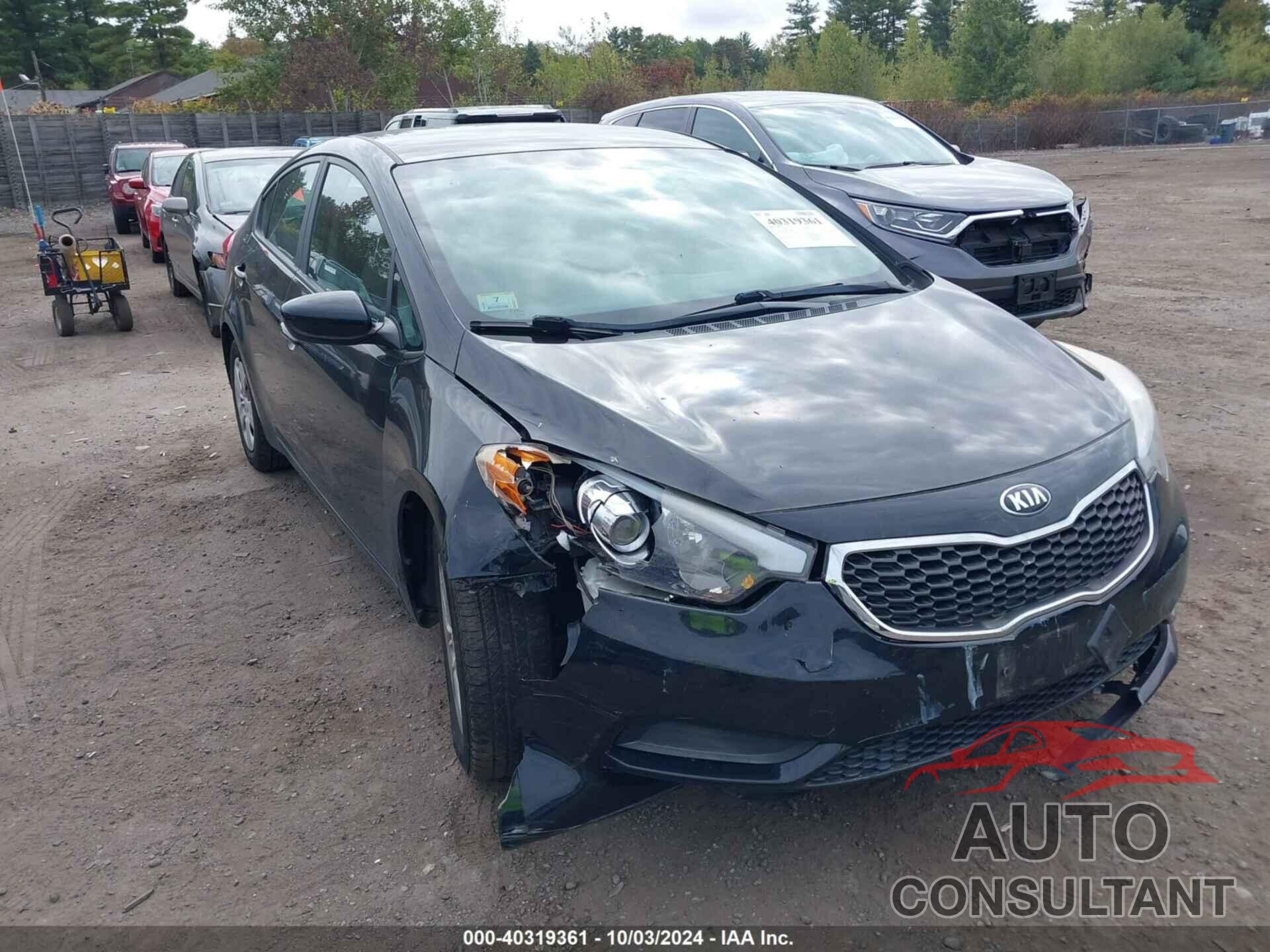 KIA FORTE 2015 - KNAFK4A60F5334827