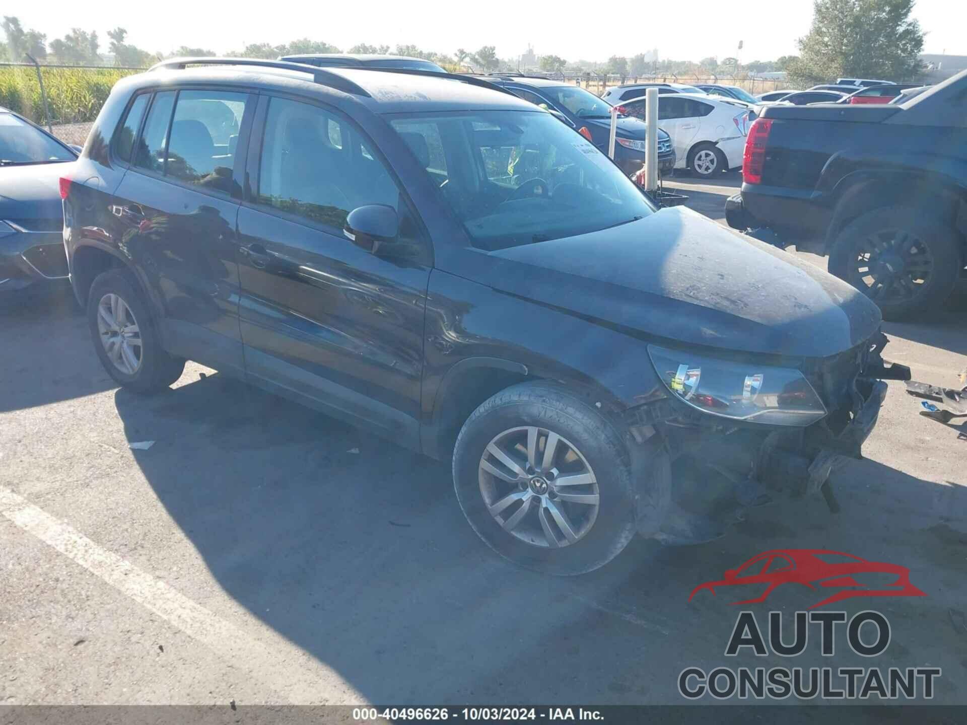 VOLKSWAGEN TIGUAN 2016 - WVGBV7AX3GW583701