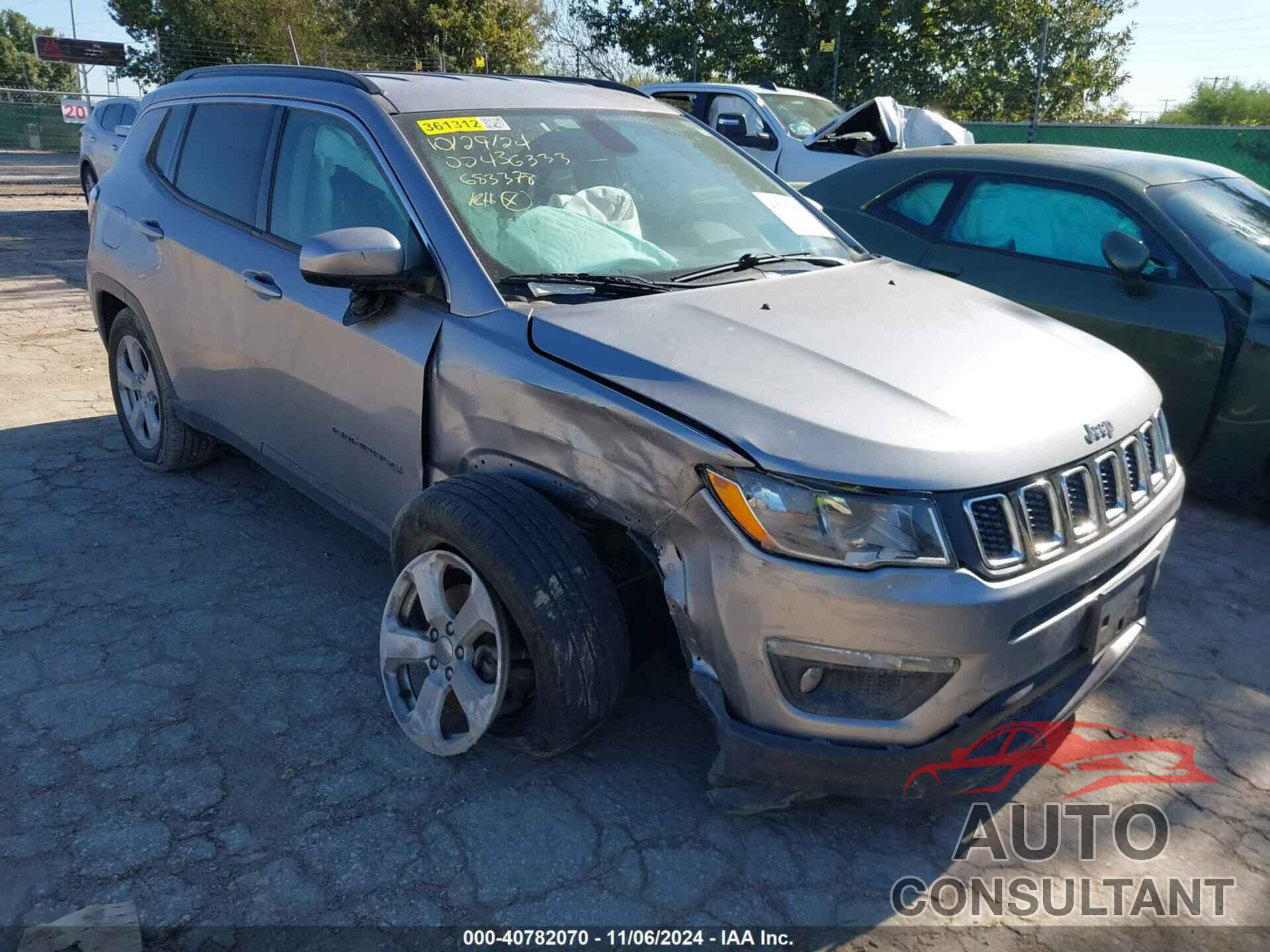 JEEP COMPASS 2019 - 3C4NJDBB0KT683378