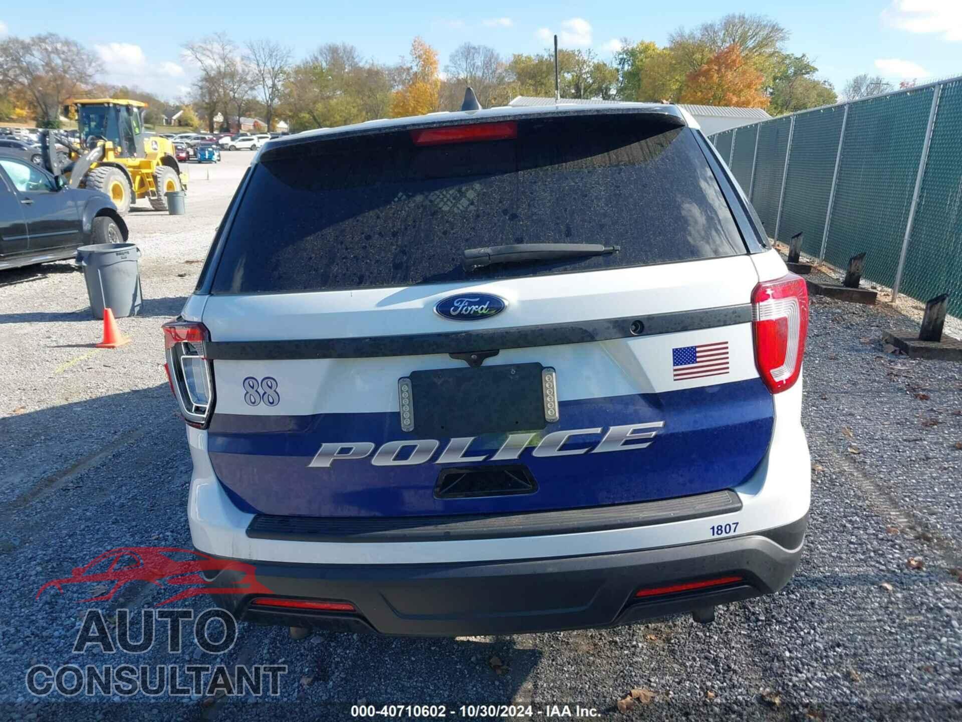 FORD POLICE INTERCEPTOR UTILITY 2018 - 1FM5K8AR8JGB59140