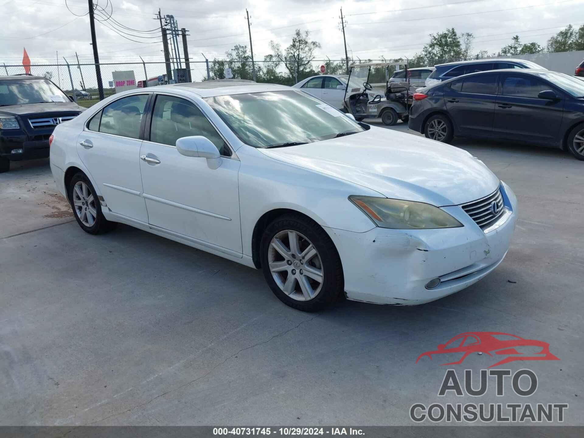 LEXUS ES 350 2009 - JTHBJ46GX92288711