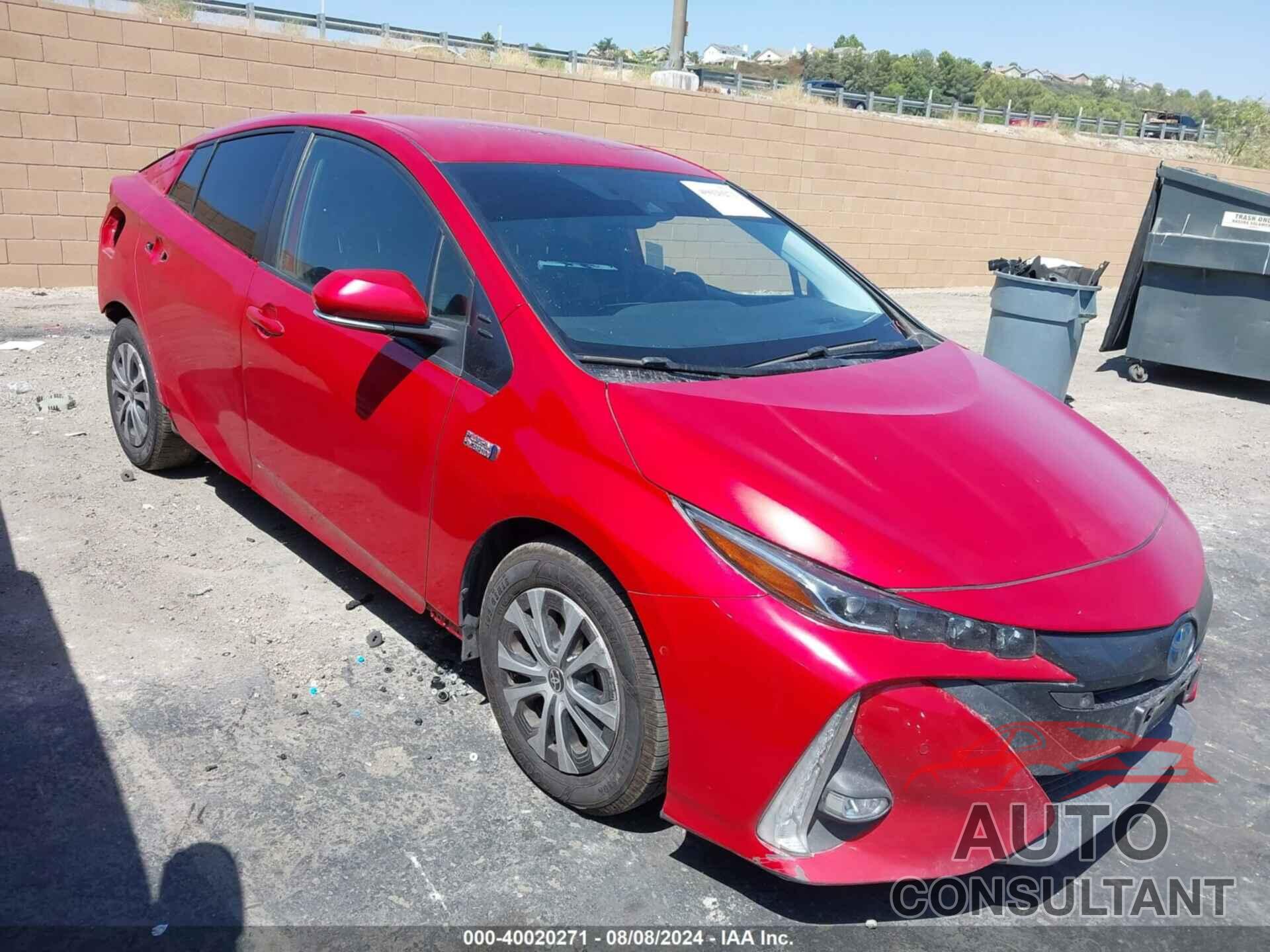 TOYOTA PRIUS PRIME 2021 - JTDKAMFP0M3174821